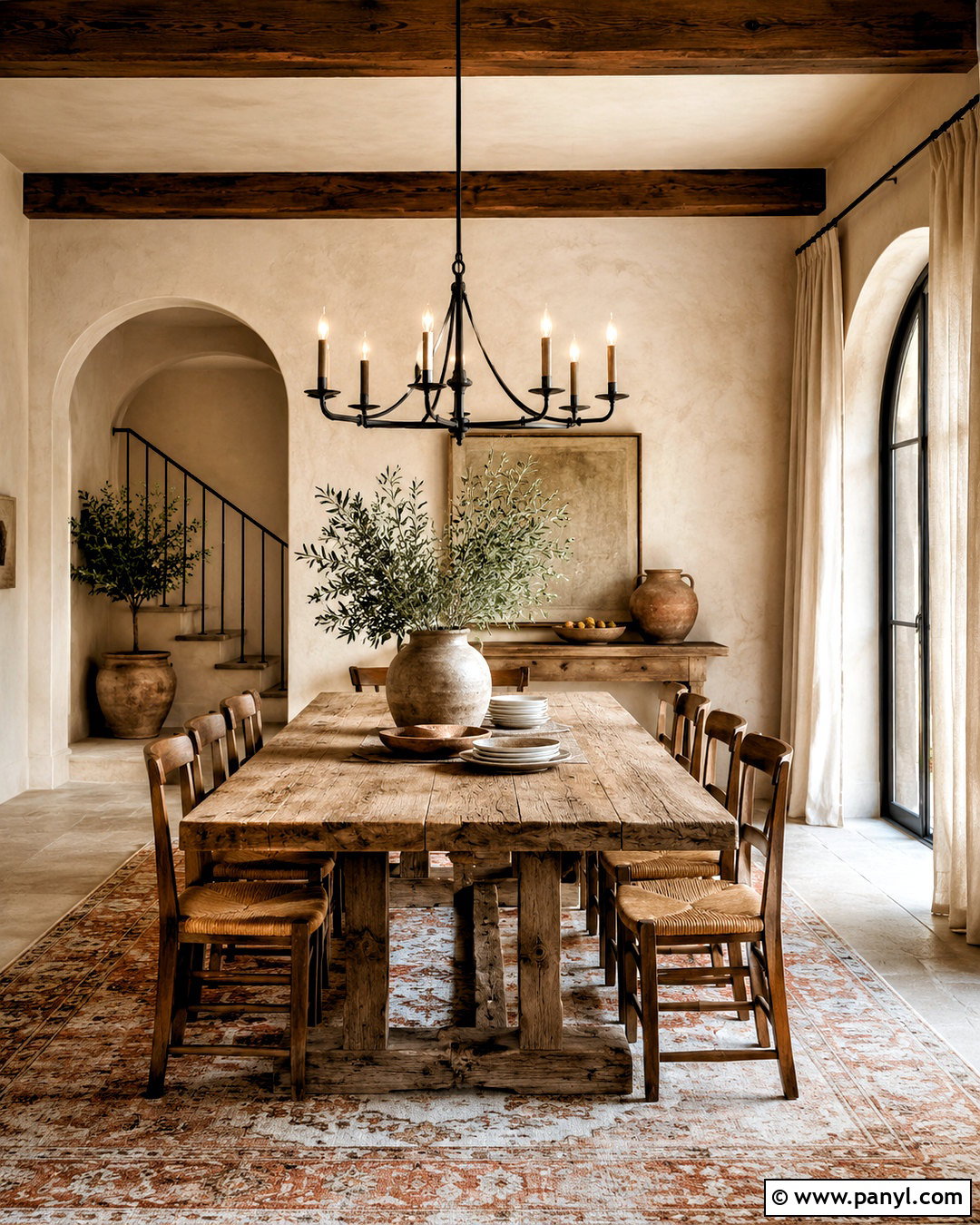 Modern Tuscan Dining Room - 20 modern tuscan home interiors