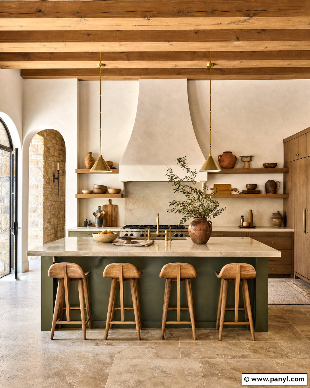 Modern Tuscan Kitchen - 20 tuscany interior design ideas