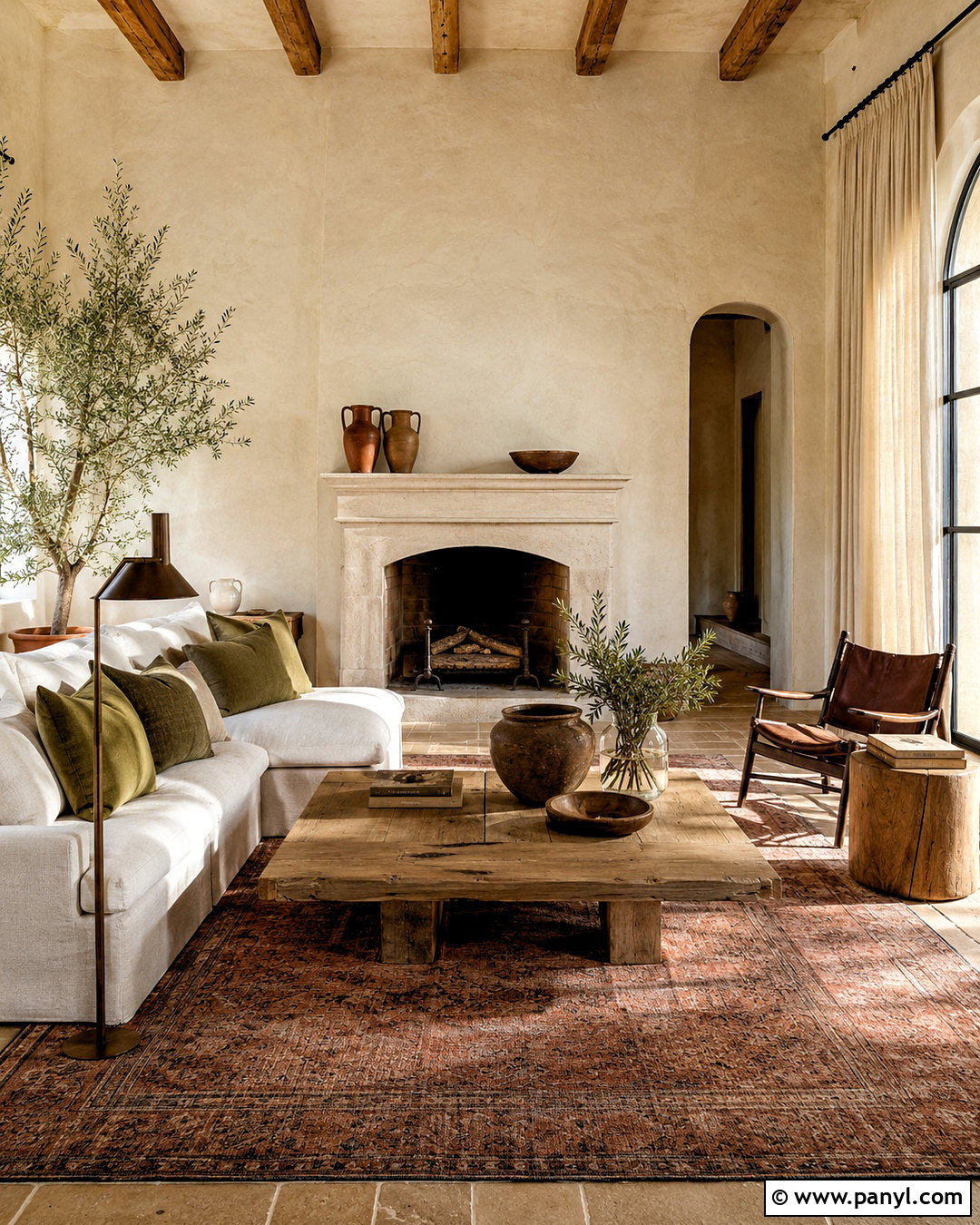 Modern Tuscan Living Room - 20 modern tuscan home interiors