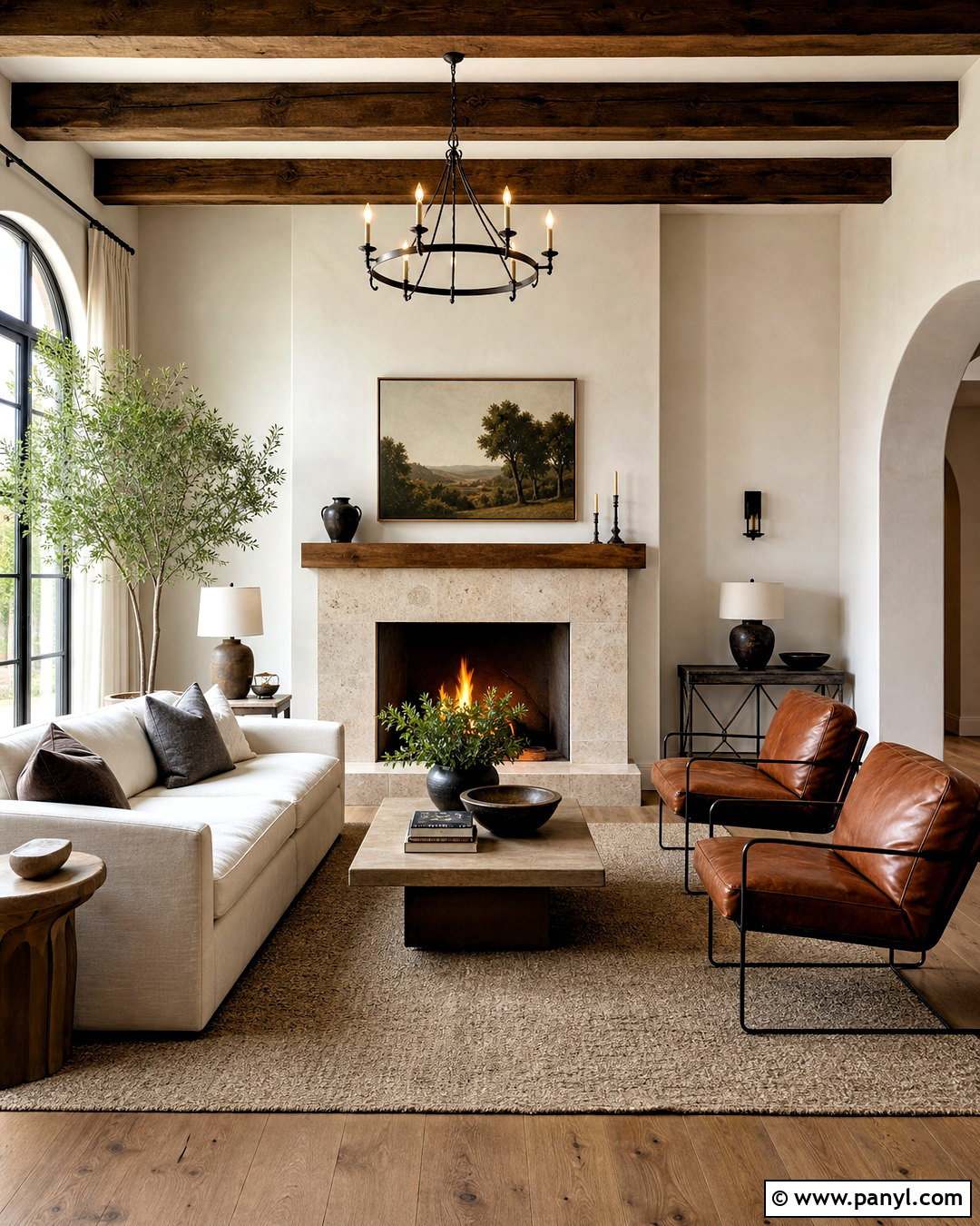 Modern Tuscan Living Room - 20 tuscan living room ideas
