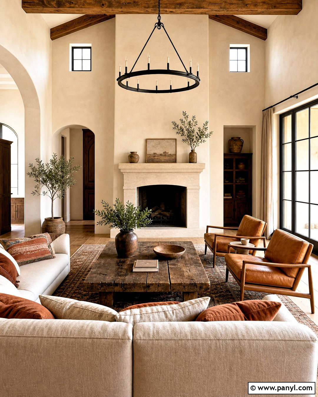 Modern Tuscany Living Room - 20 tuscany decor ideas