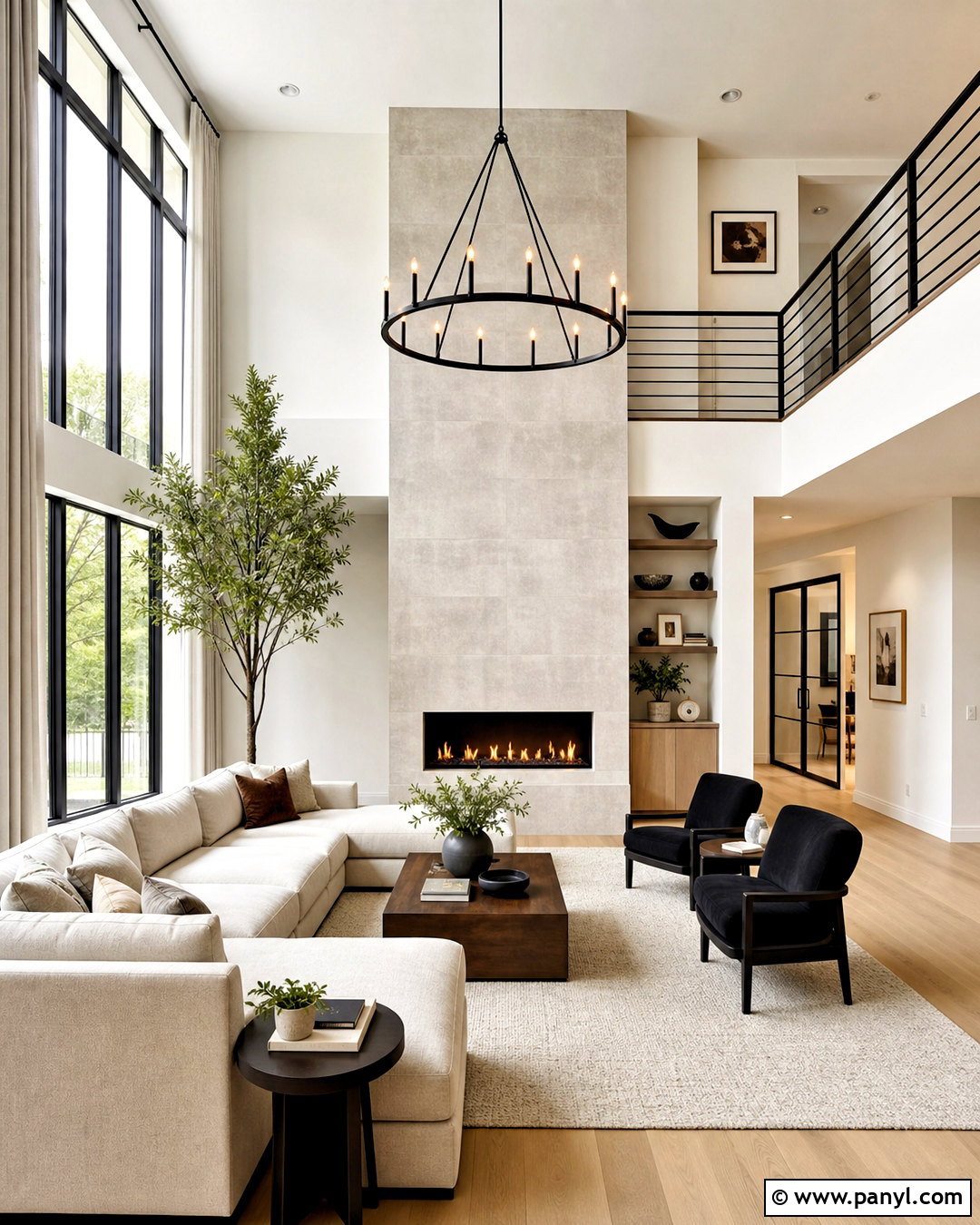 Modern Two Story Living Room - 20 two story living room ideas