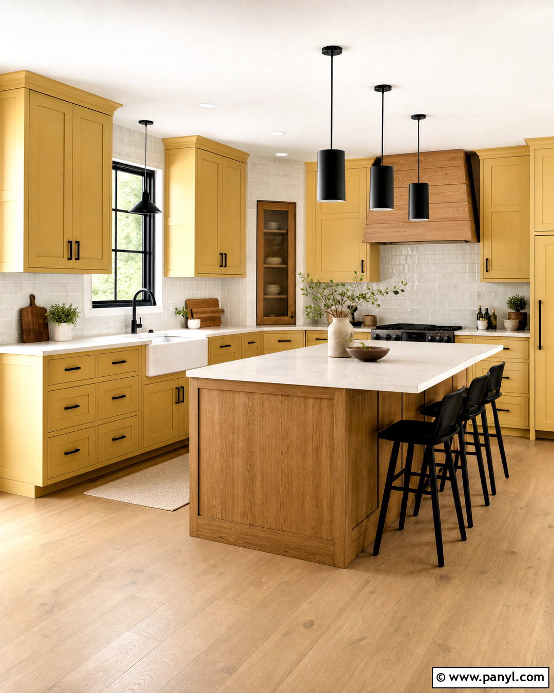 Modern Yellow Farmhouse Kitchen - 20 yellow farmhouse kitchen ideas