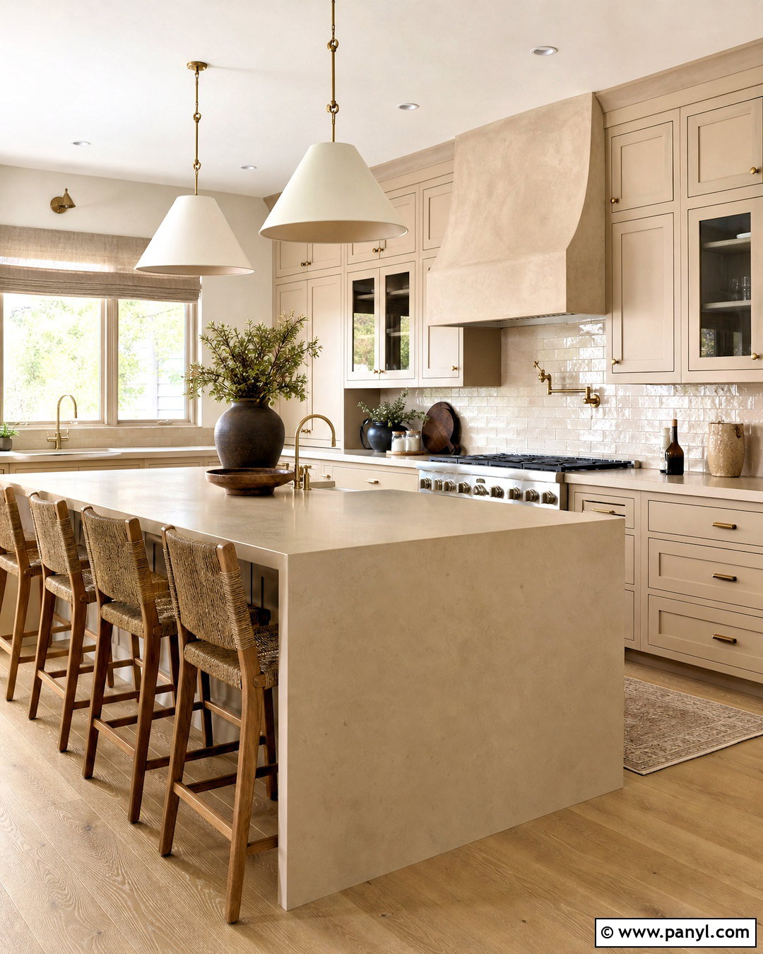 Monochromatic Beige Kitchen - 20 beige kitchen ideas