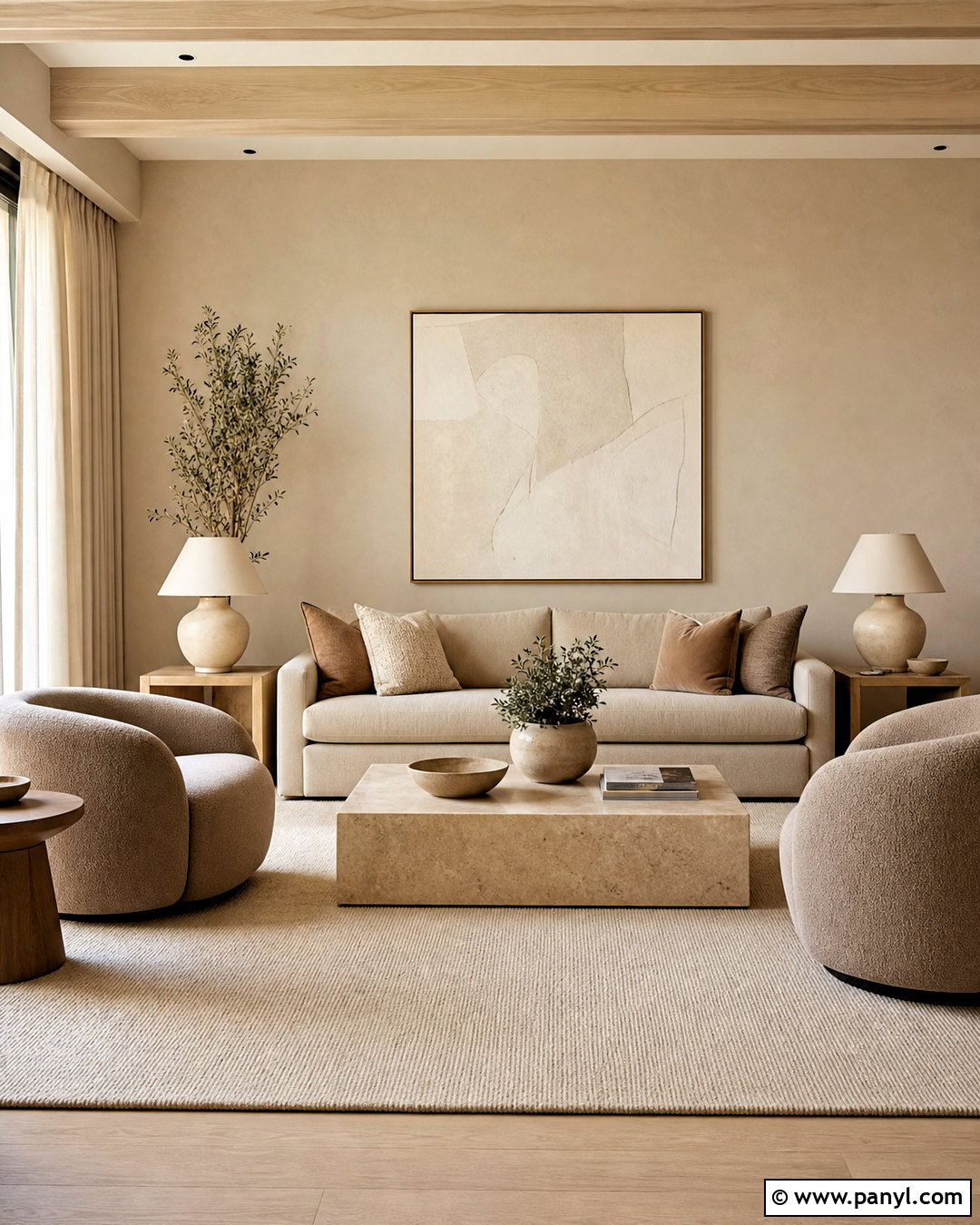 20 Beige Color Palette Living Room Ideas for a Cozy Home
