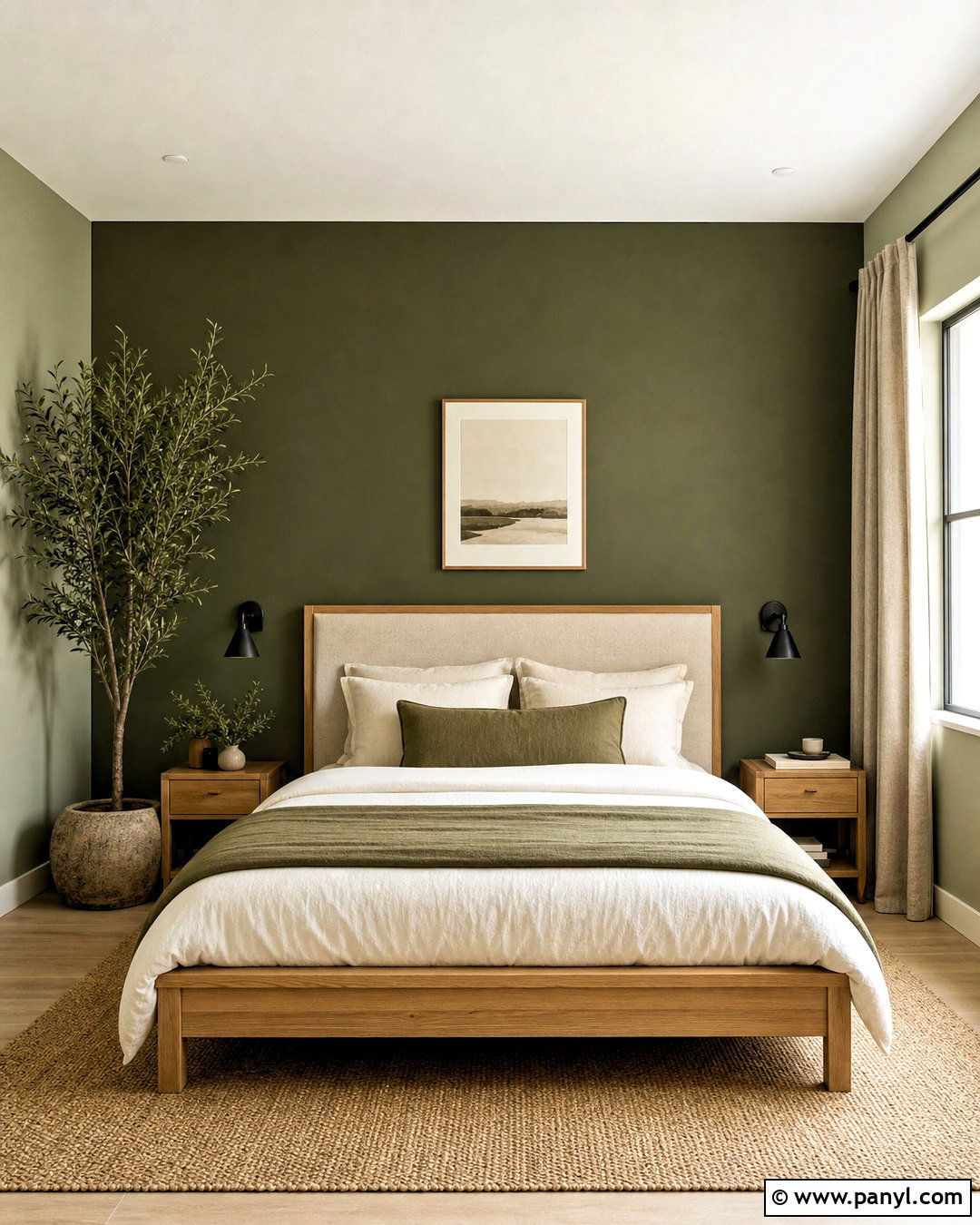 Monochromatic Green Bedroom Color - 20 asian paint bedroom color ideas