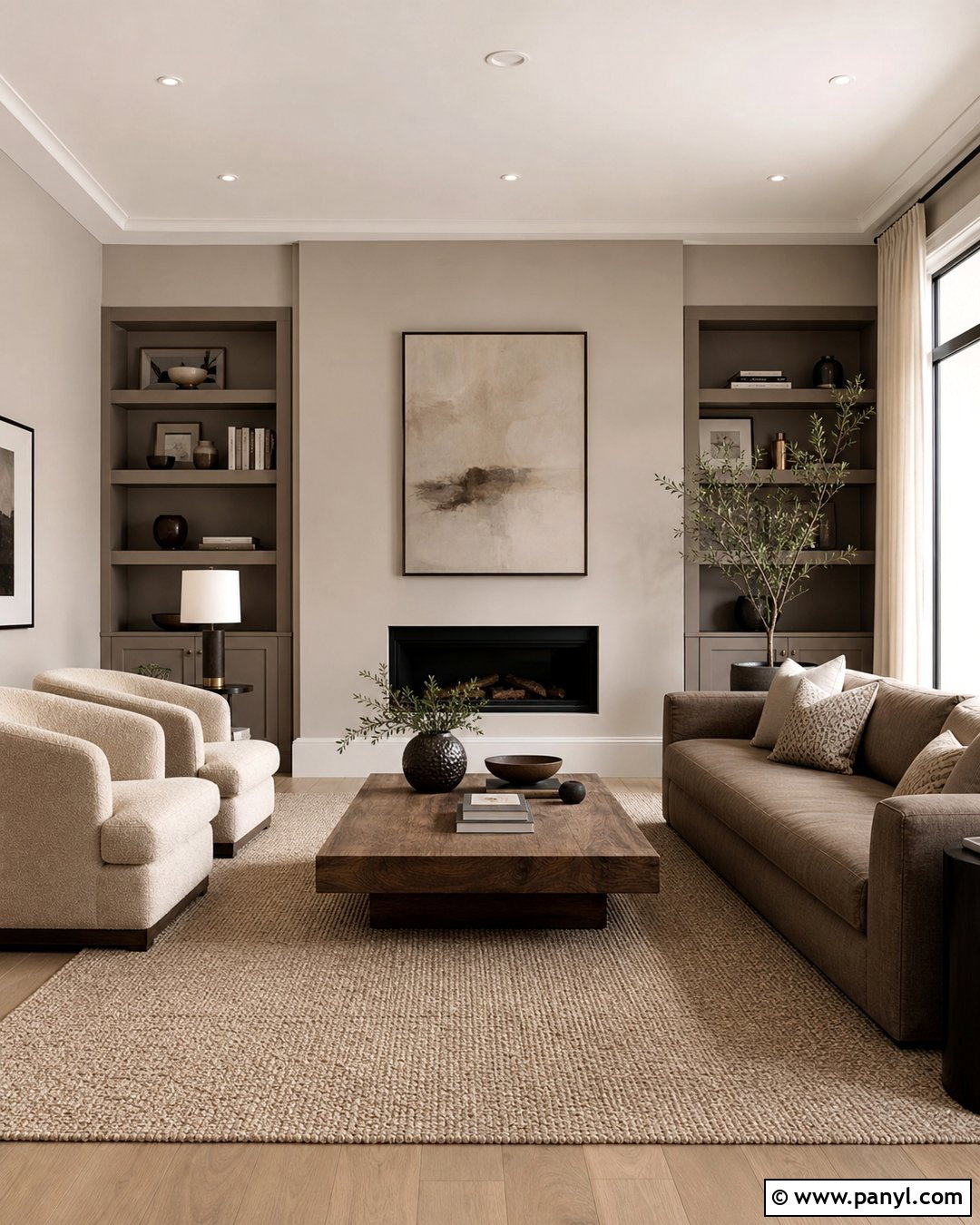 Monochromatic Greige Wall Color - 25 Greige Wall Color Ideas