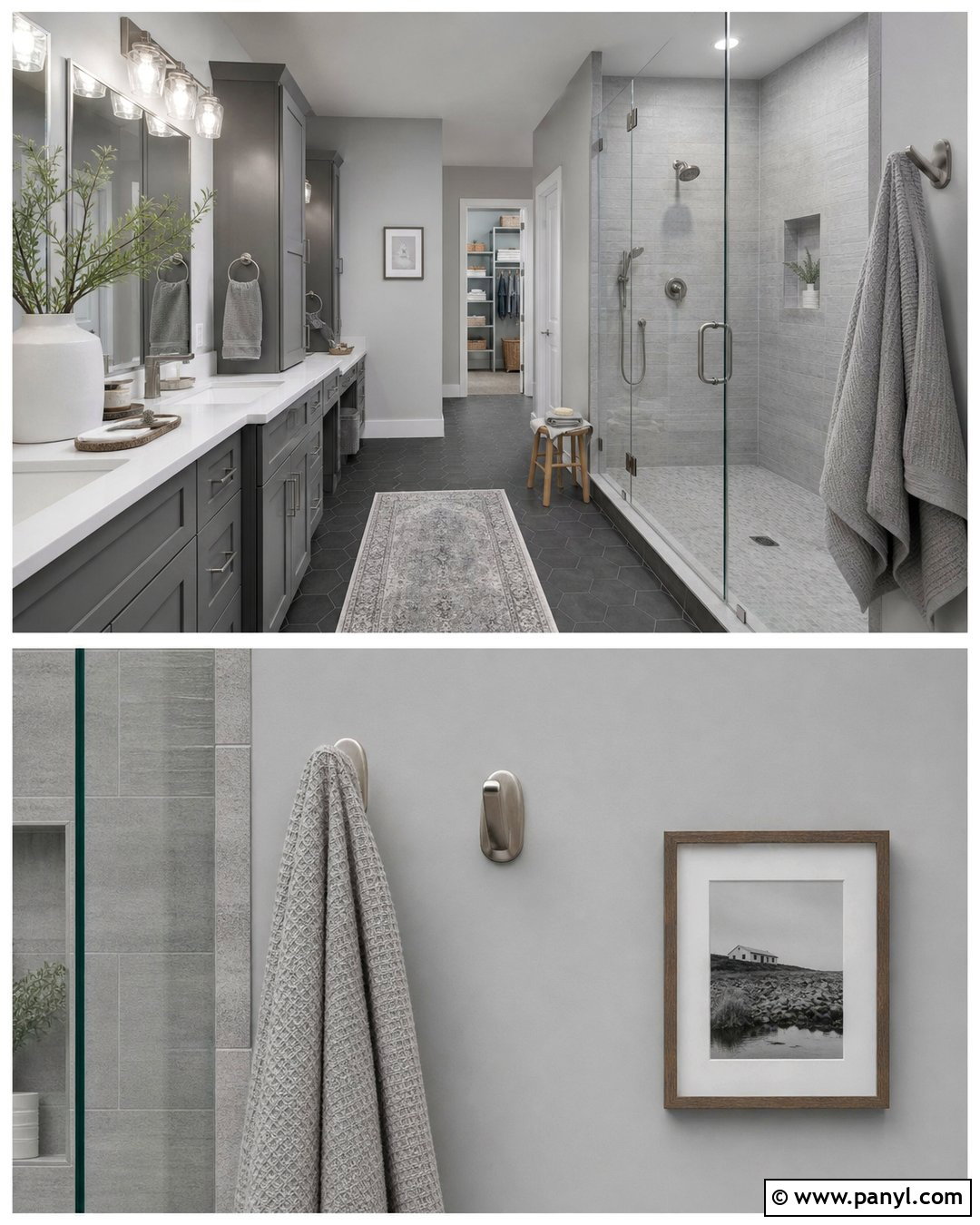 20 Grey for Bathroom Walls Ideas for a Calm, Modern Retreat