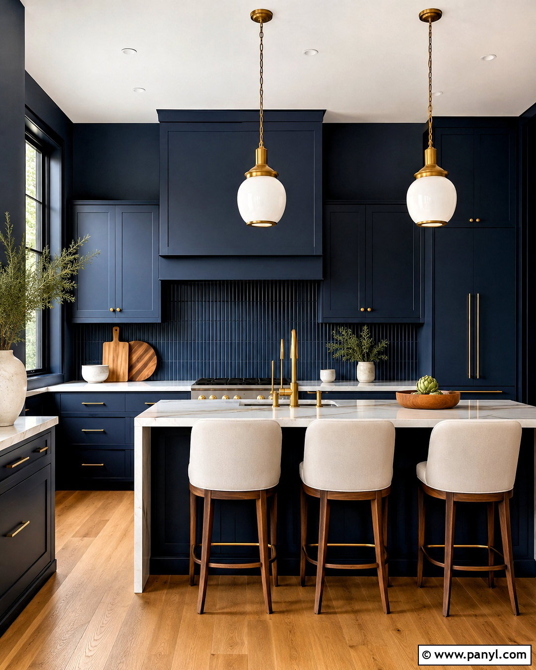 20 Navy Blue Kitchen Decor Ideas for a Chic, Coastal Refresh