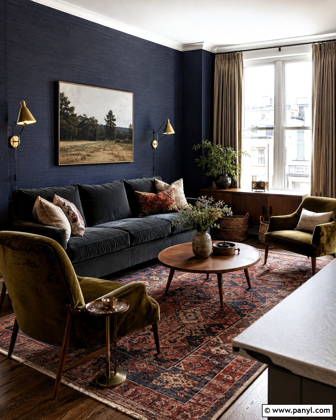 Moody Apartment Living Room - 20 moody rooms inspiration ideas