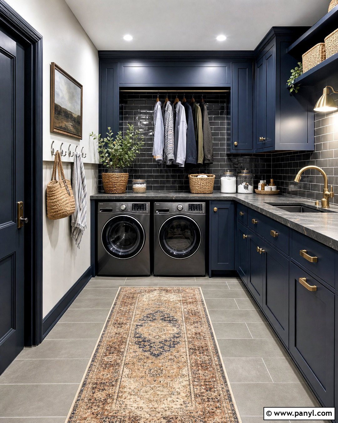 Moody Basement Laundry Room - 20 moody basement ideas