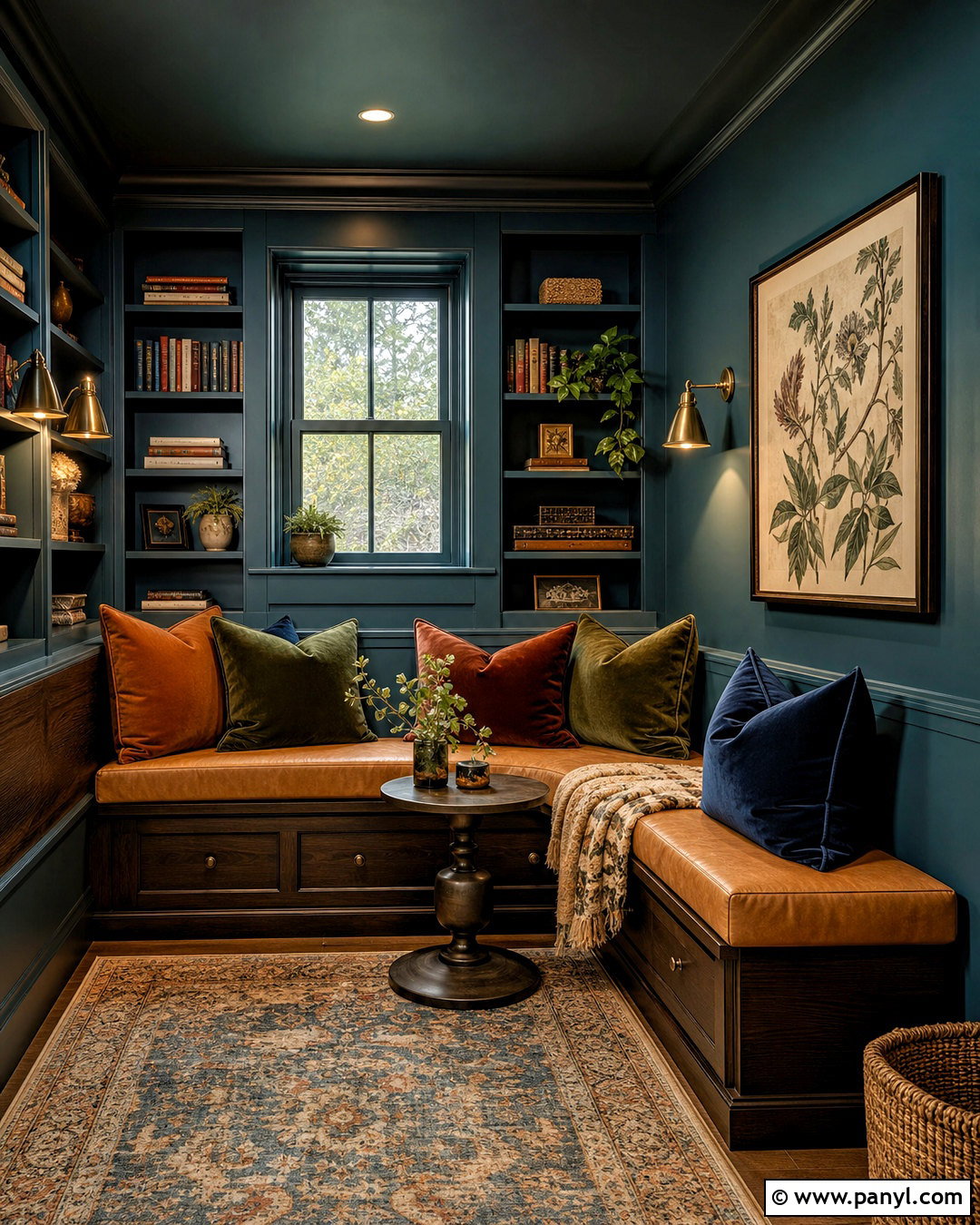 Moody Basement Reading Nook - 20 moody basement ideas