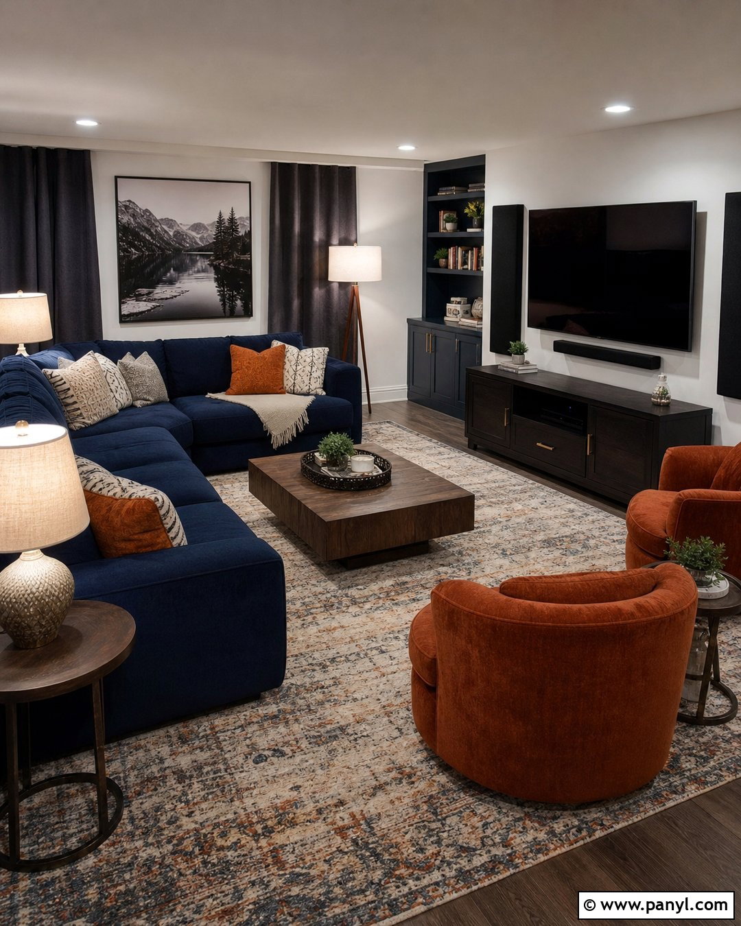 25 Moody With White Walls for Bold, Balanced Interior Style