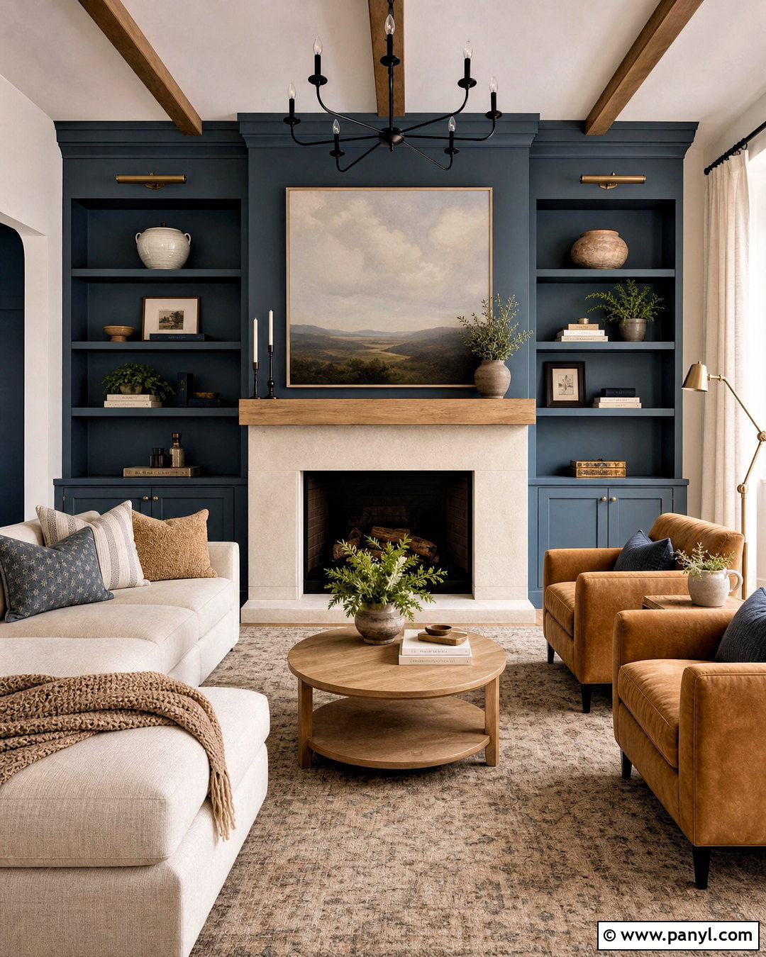 Moody Blue Fireplace Wall - 20 sw moody blue ideas