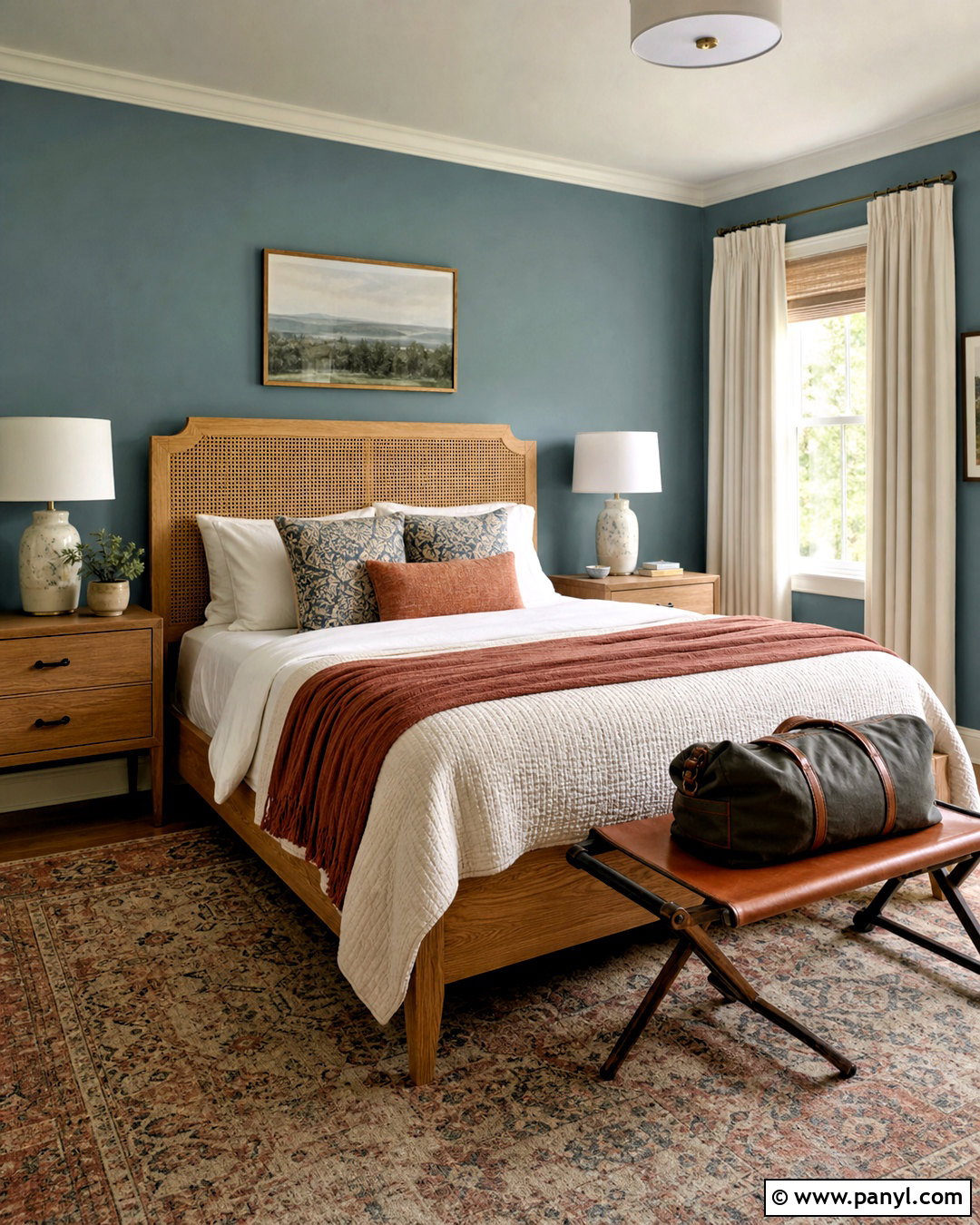 Moody Blue Guest Bedroom - 20 sw moody blue ideas