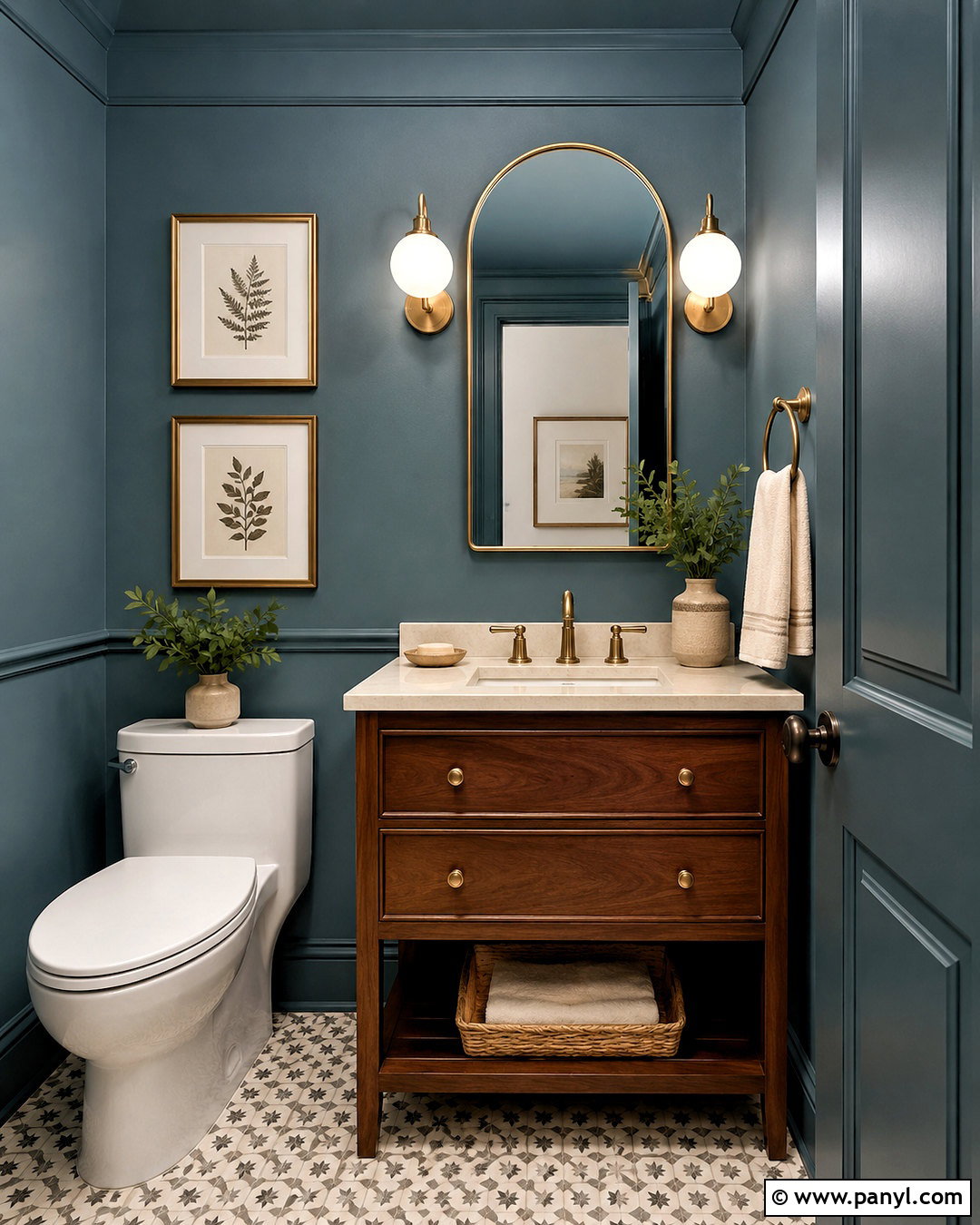 Moody Blue Muted Blue Paint - 20 muted blue paint colors