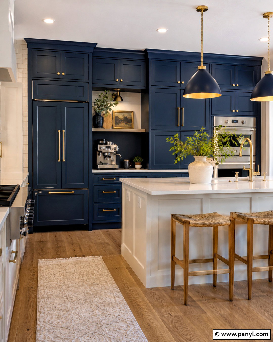 Moody Blue Pantry Kitchen - 20 moody blue kitchen ideas