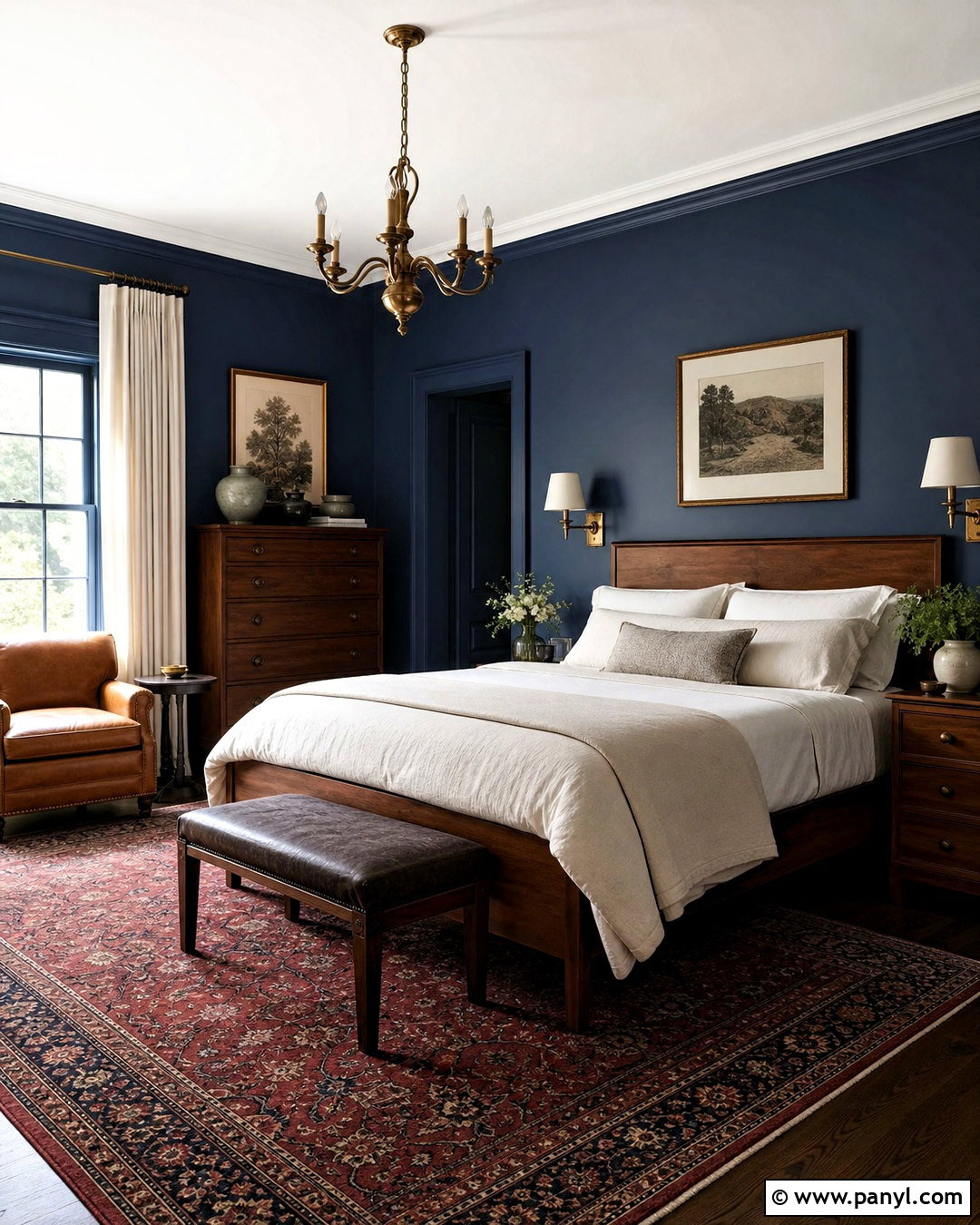 Moody Blue Room - 20 room inspo ideas