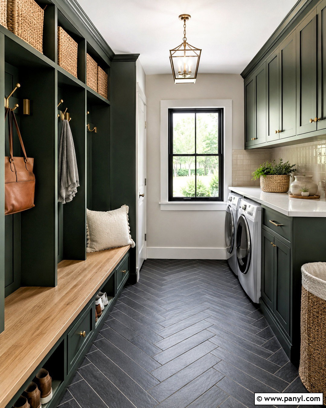 Moody Laundry Mudroom - 20 moody laundry room ideas