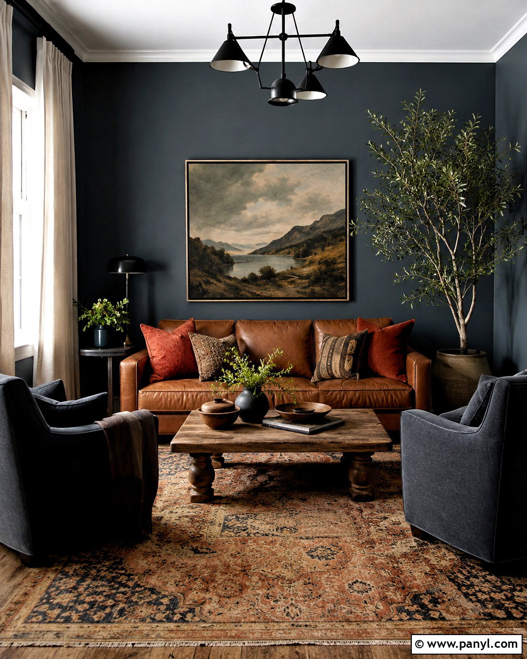 20 Moody Living Room Ideas for a Cozy, Dramatic Makeover