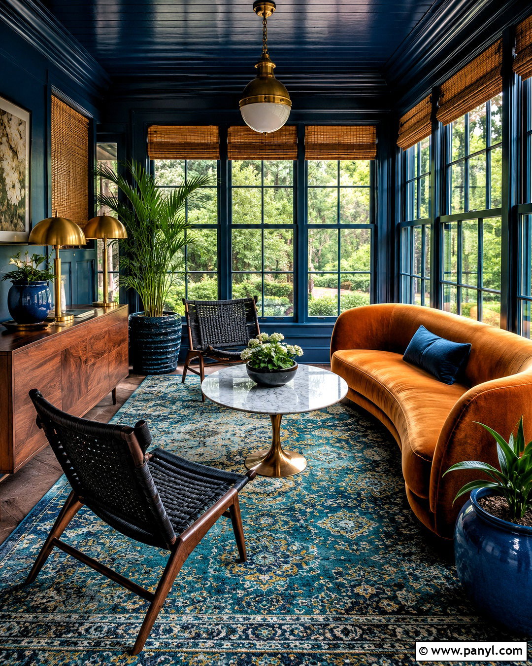 Moody Sunroom - 20 moody rooms inspiration ideas