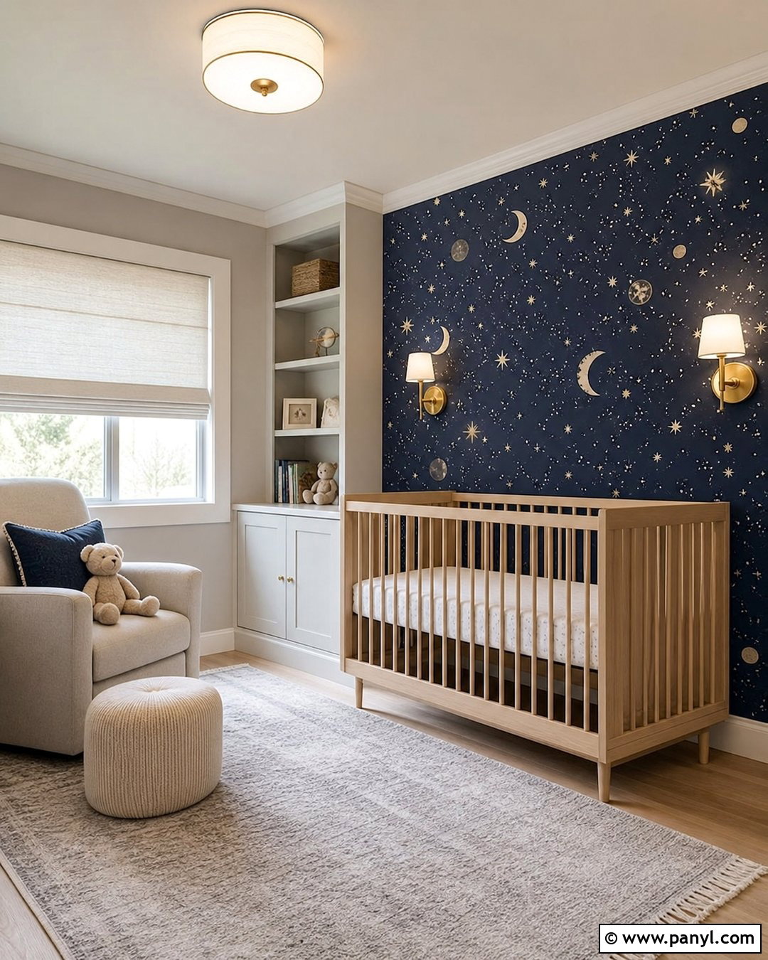 Moon And Stars Nap Time Wallpaper - 20 Nap Time Wallpaper Ideas
