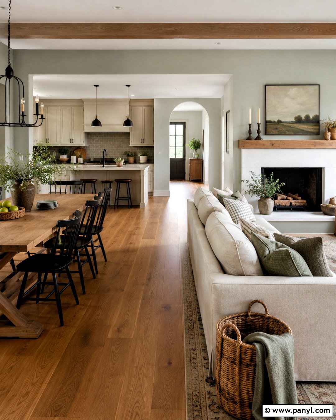 Morning Dew Farmhouse Interior - 20 morning dew benjamin moore ideas