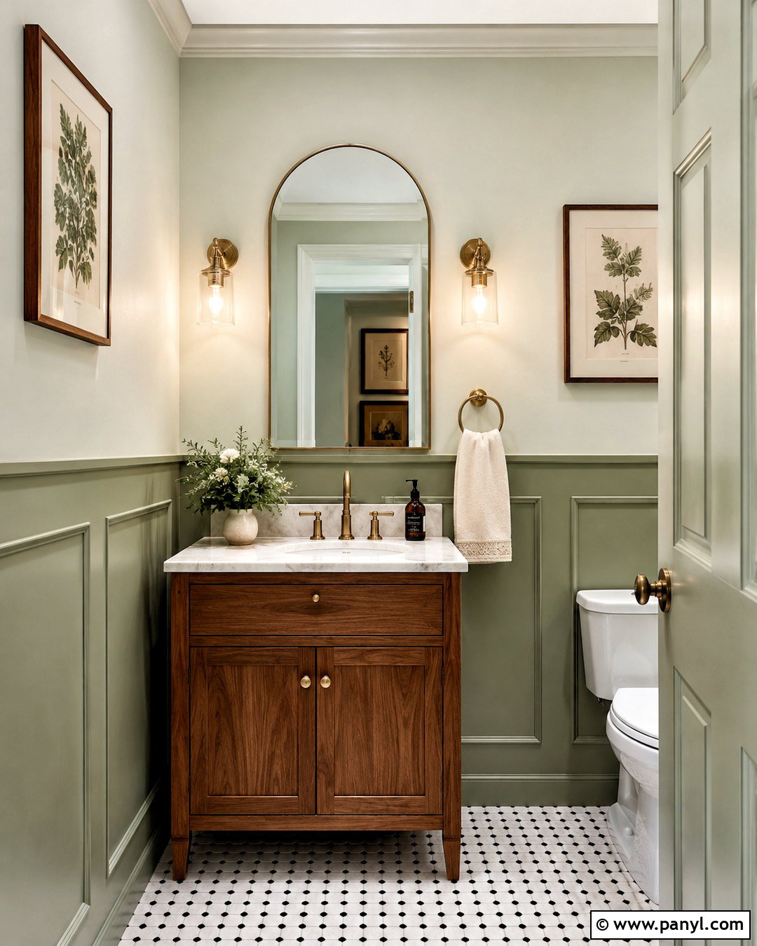 Morning Dew Powder Room - 20 morning dew benjamin moore ideas
