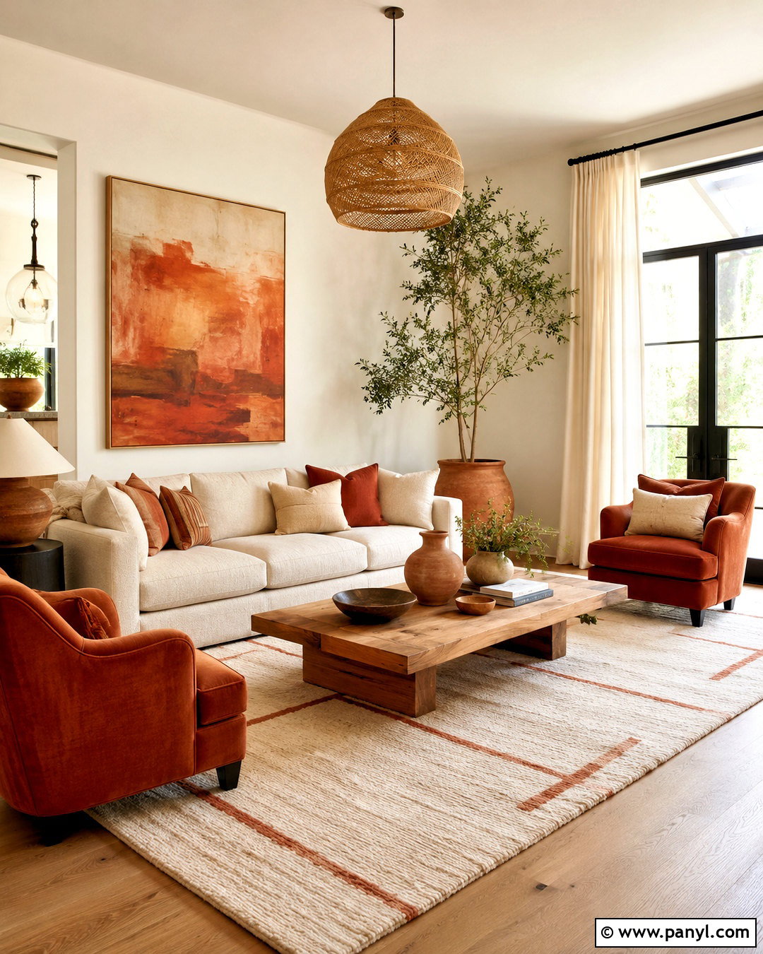 Morning Glory Living Room With Terracotta - 20 morning glory asian paints