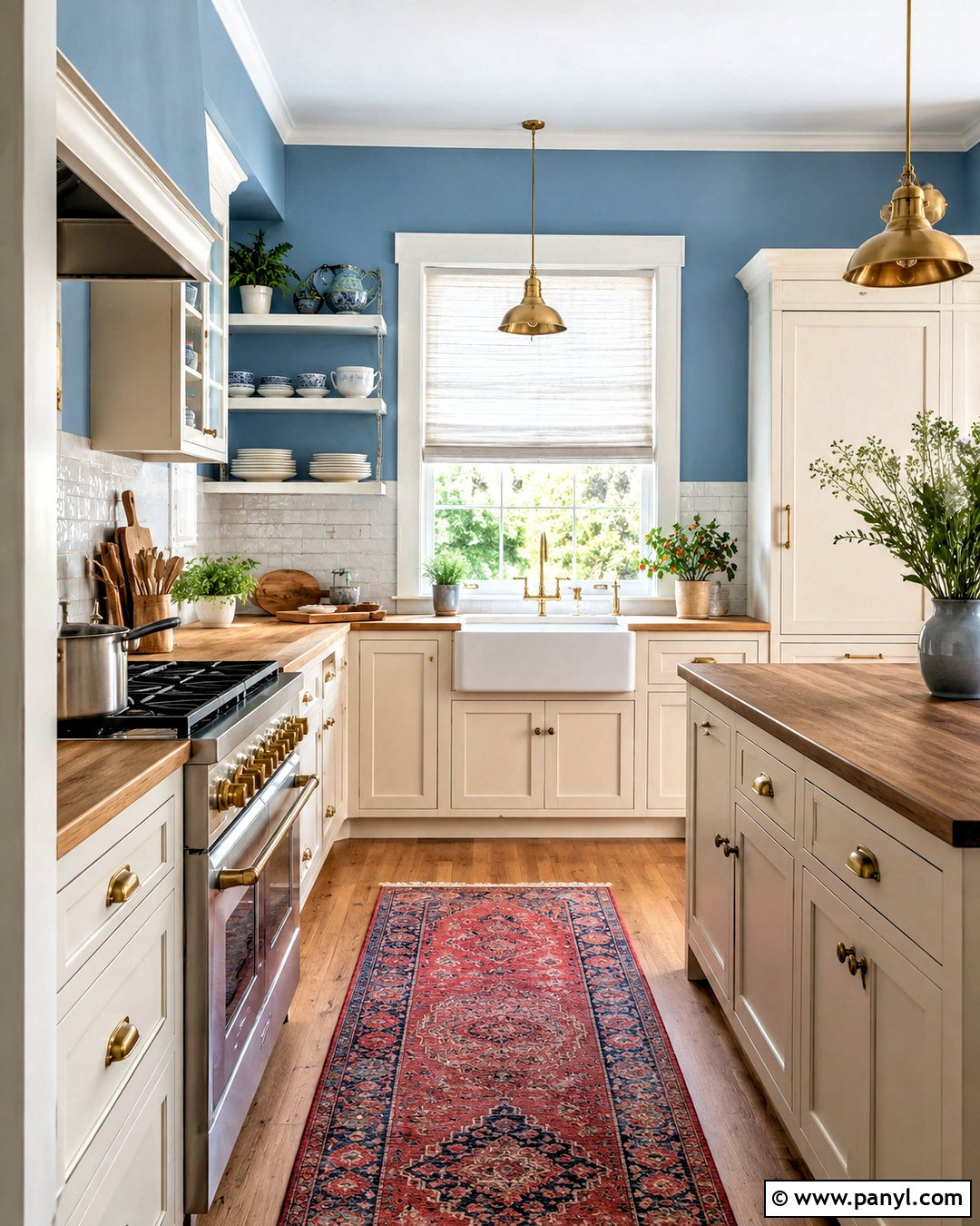 Morning Glory Paint Cottage Kitchen - 20 morning glory paint color ideas