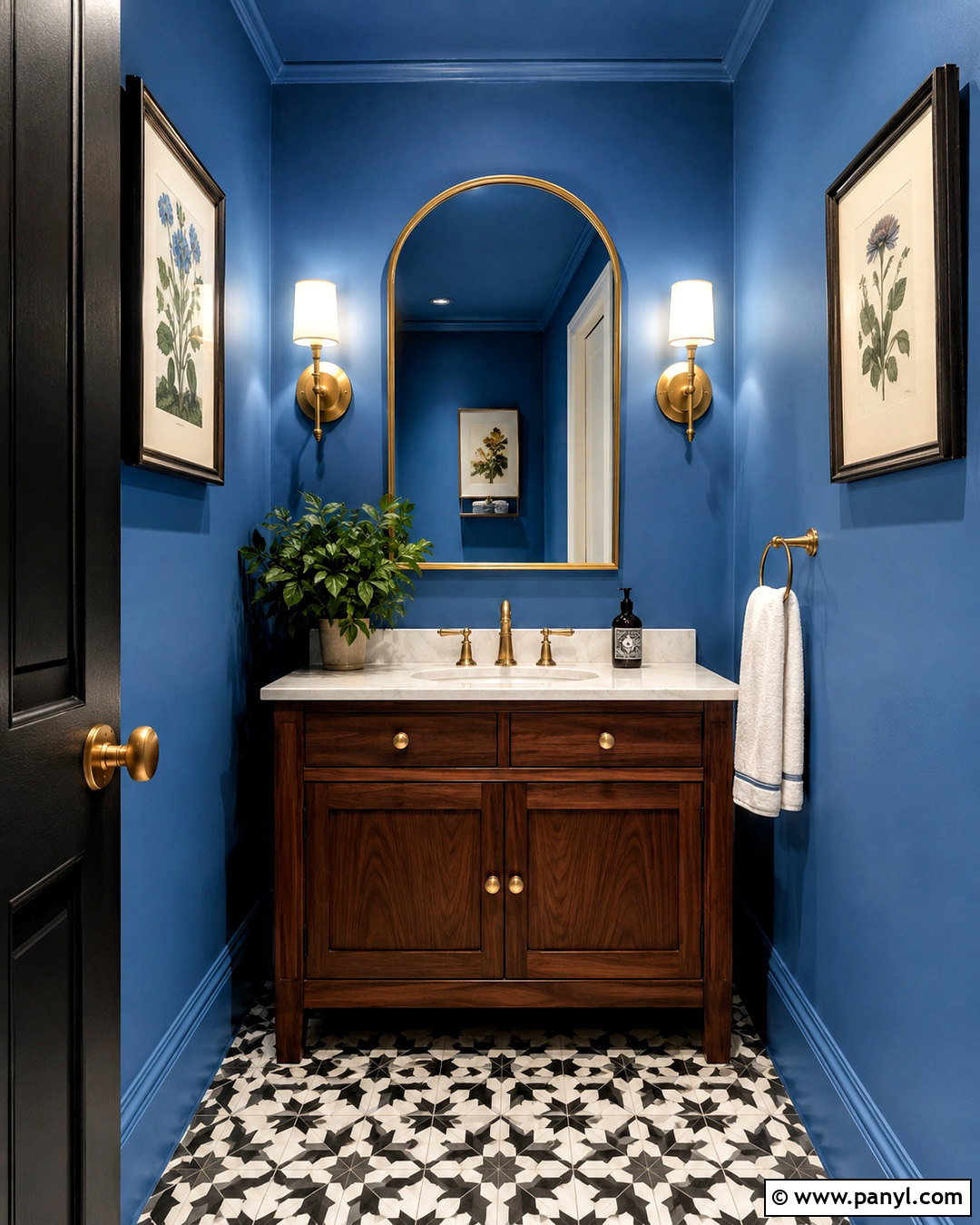 Morning Glory Paint Powder Room - 20 morning glory paint color ideas