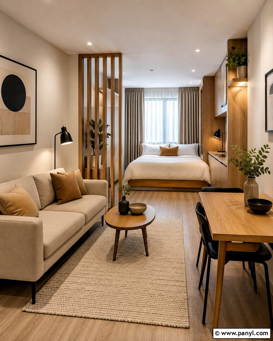 Morning Glory Studio Apartment With Warm Neutrals - 20 morning glory asian paints