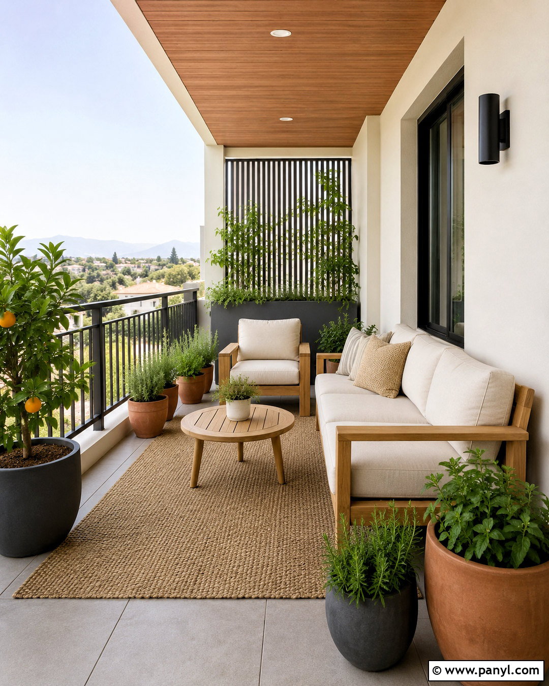 Morning Glory Walls On A Covered Balcony - 40 Morning Glory Colour On Wall Ideas