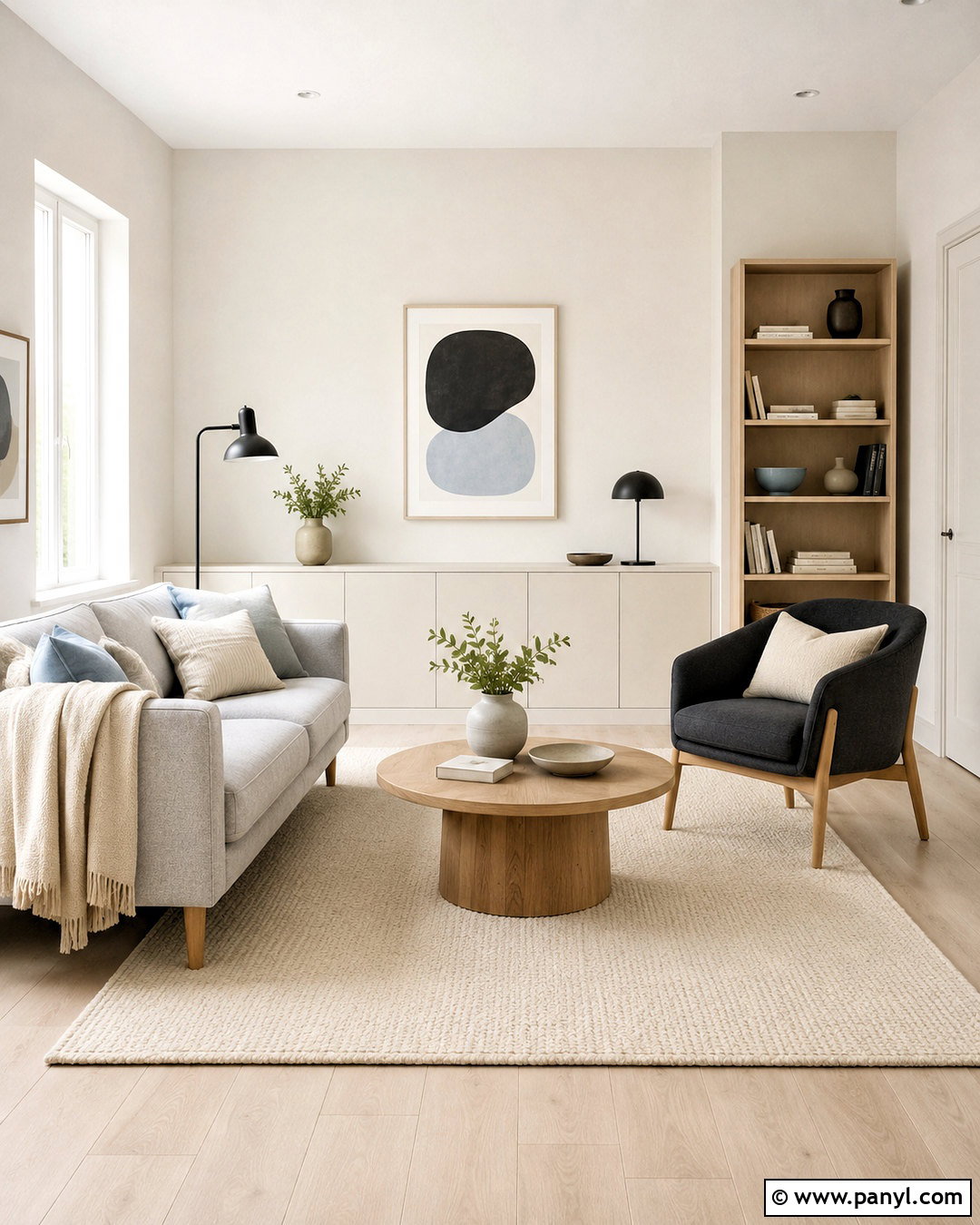 Morning Glory Walls With Scandinavian Decor - 40 Morning Glory Colour On Wall Ideas