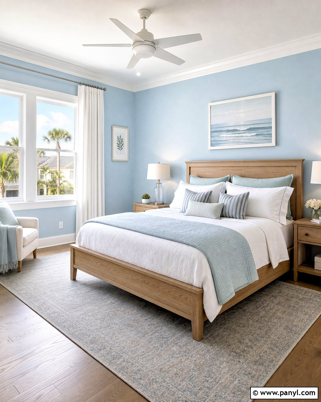 Morning Sky 7249 Bedroom - 20 asian paints colour shades for bedroom ideas