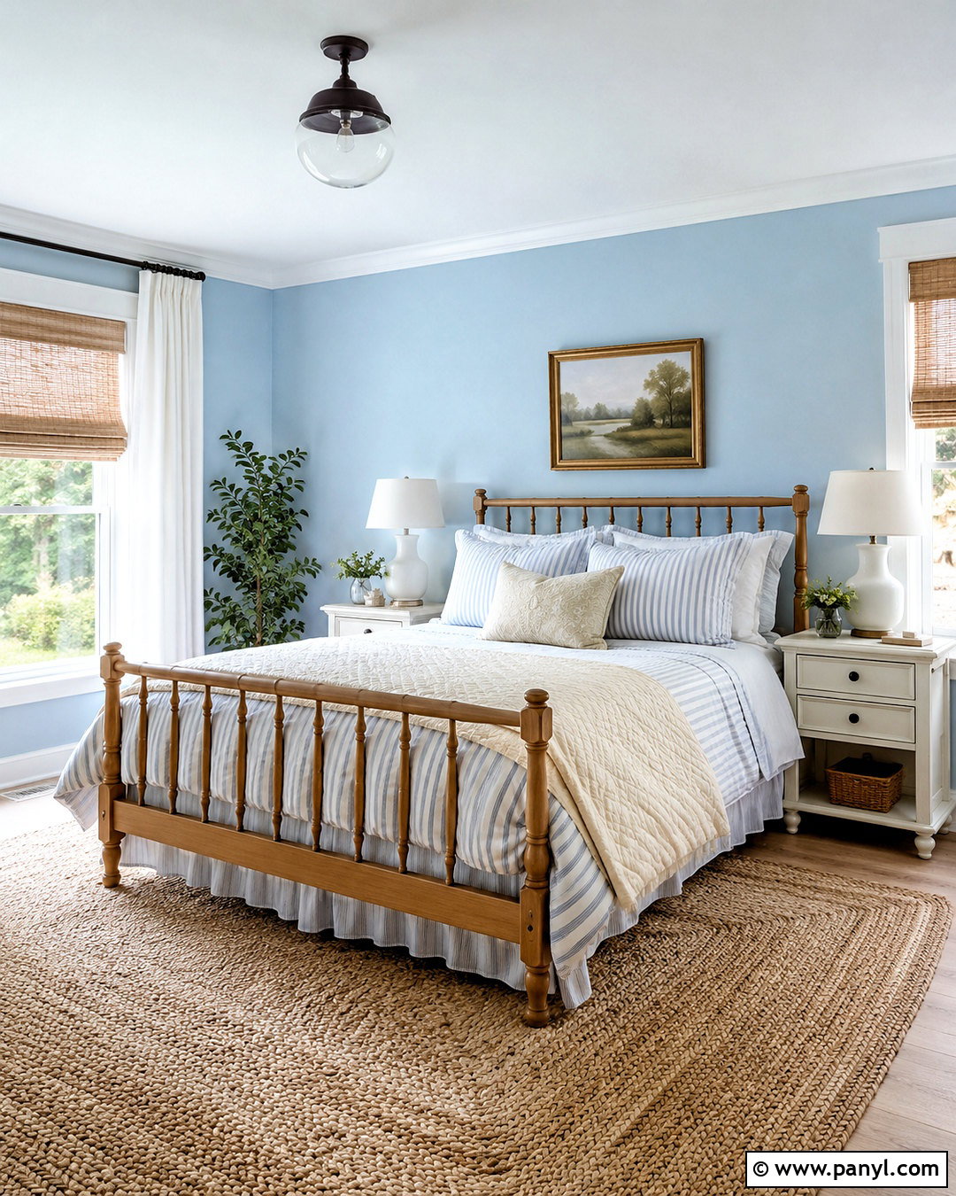 Morning Sky Blue Bedroom - 20 light blue paint colors for bedroom ideas