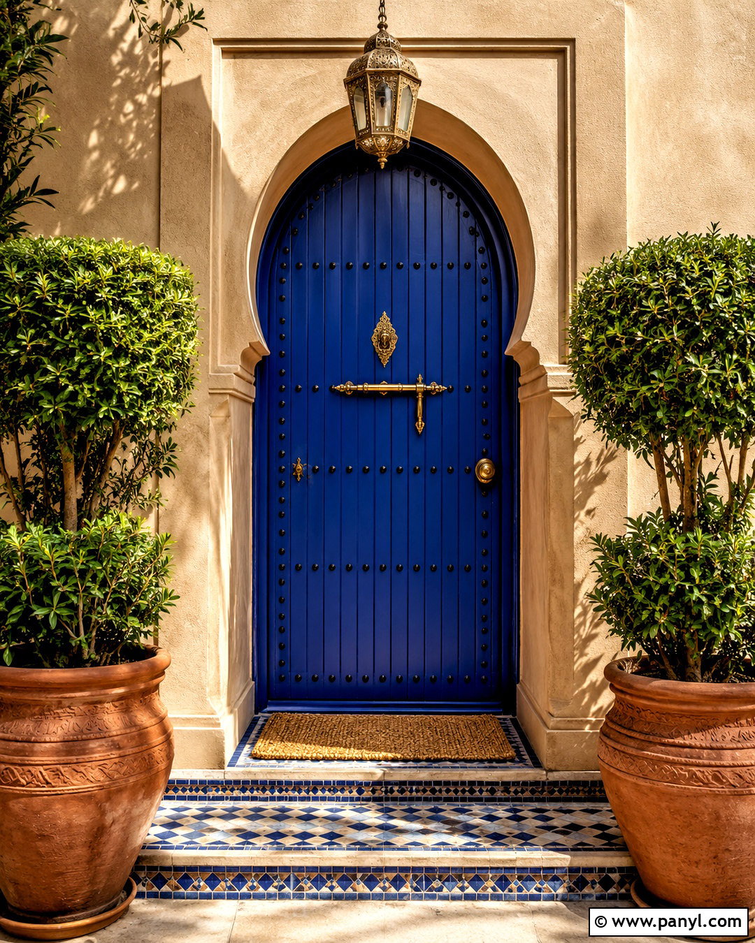 Moroccan Blue Front Door - 20 moroccan blue ideas