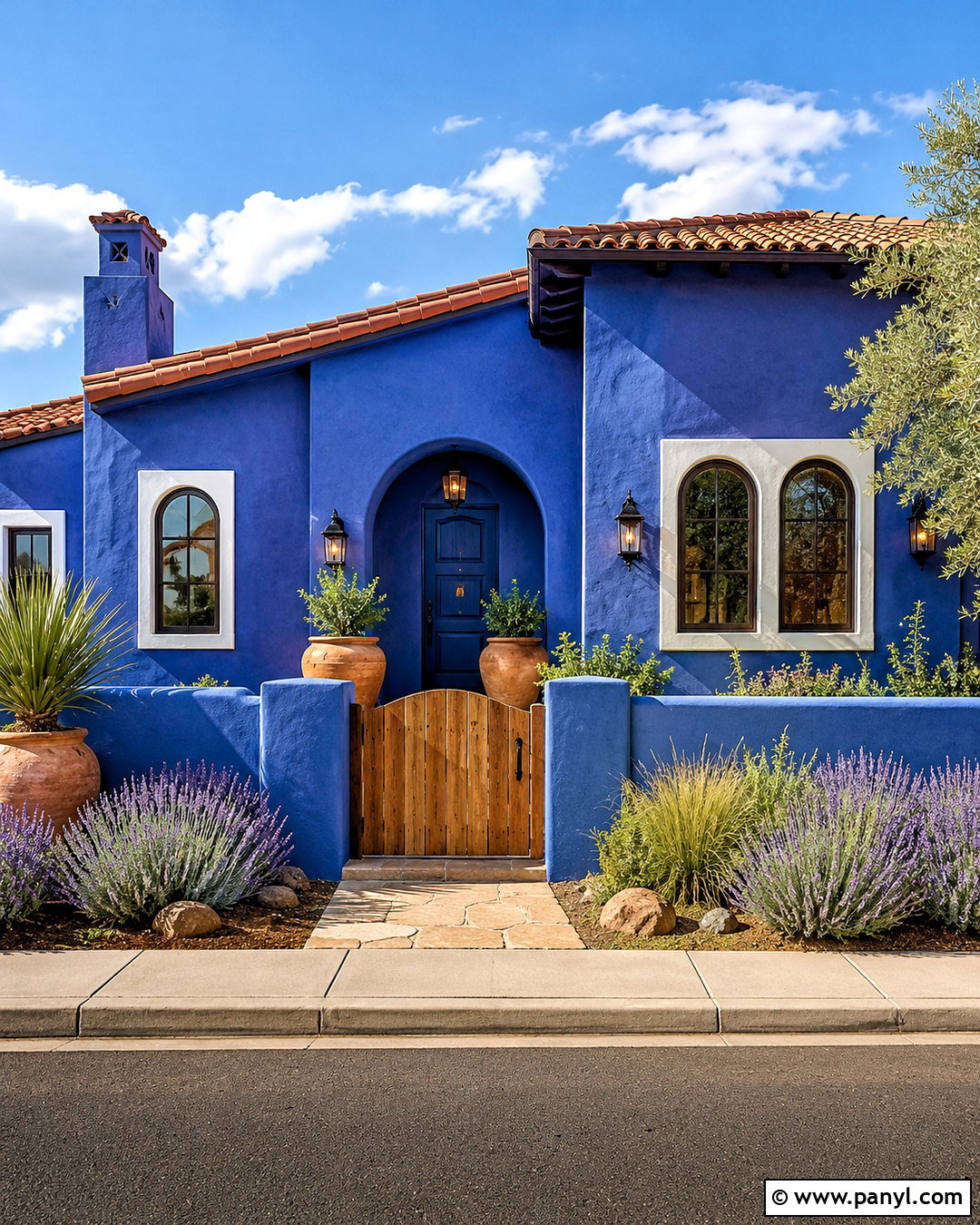 Moroccan Blue House Exterior - 20 moroccan blue ideas