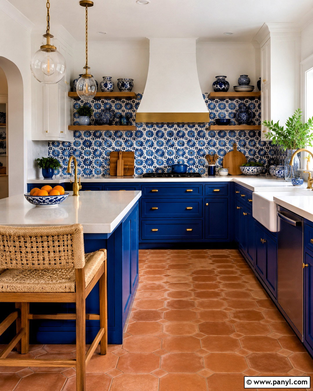 Moroccan Blue Living Room - 20 moroccan blue ideas