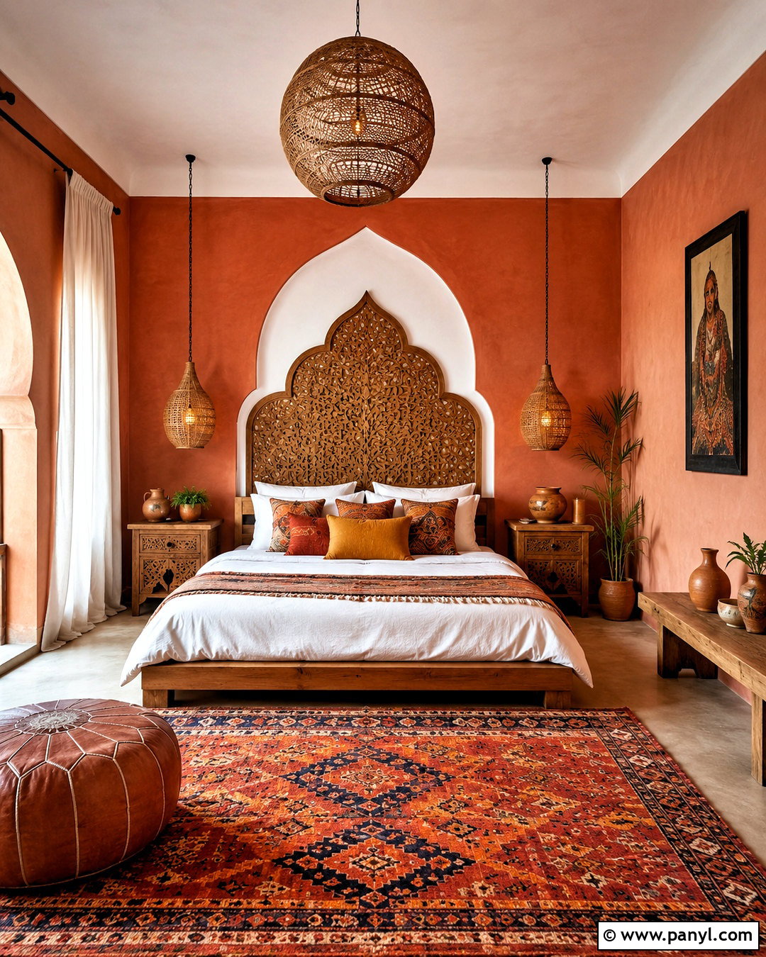 Moroccan Boho Bedroom - 20 morroco interior design ideas