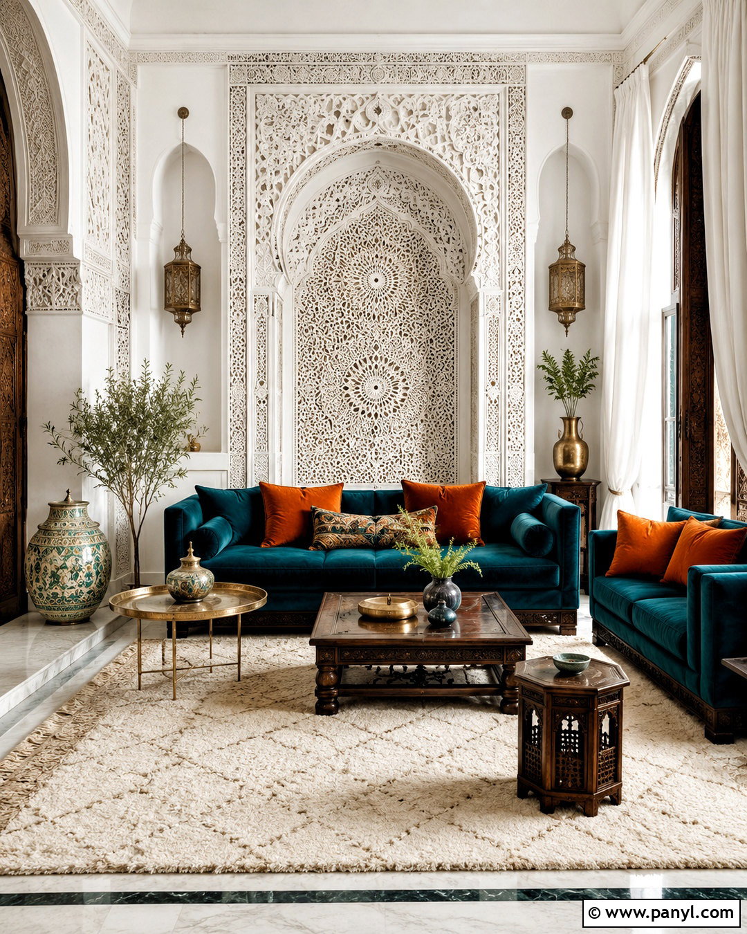 Moroccan Carved Plaster Background - 20 moroccan background ideas