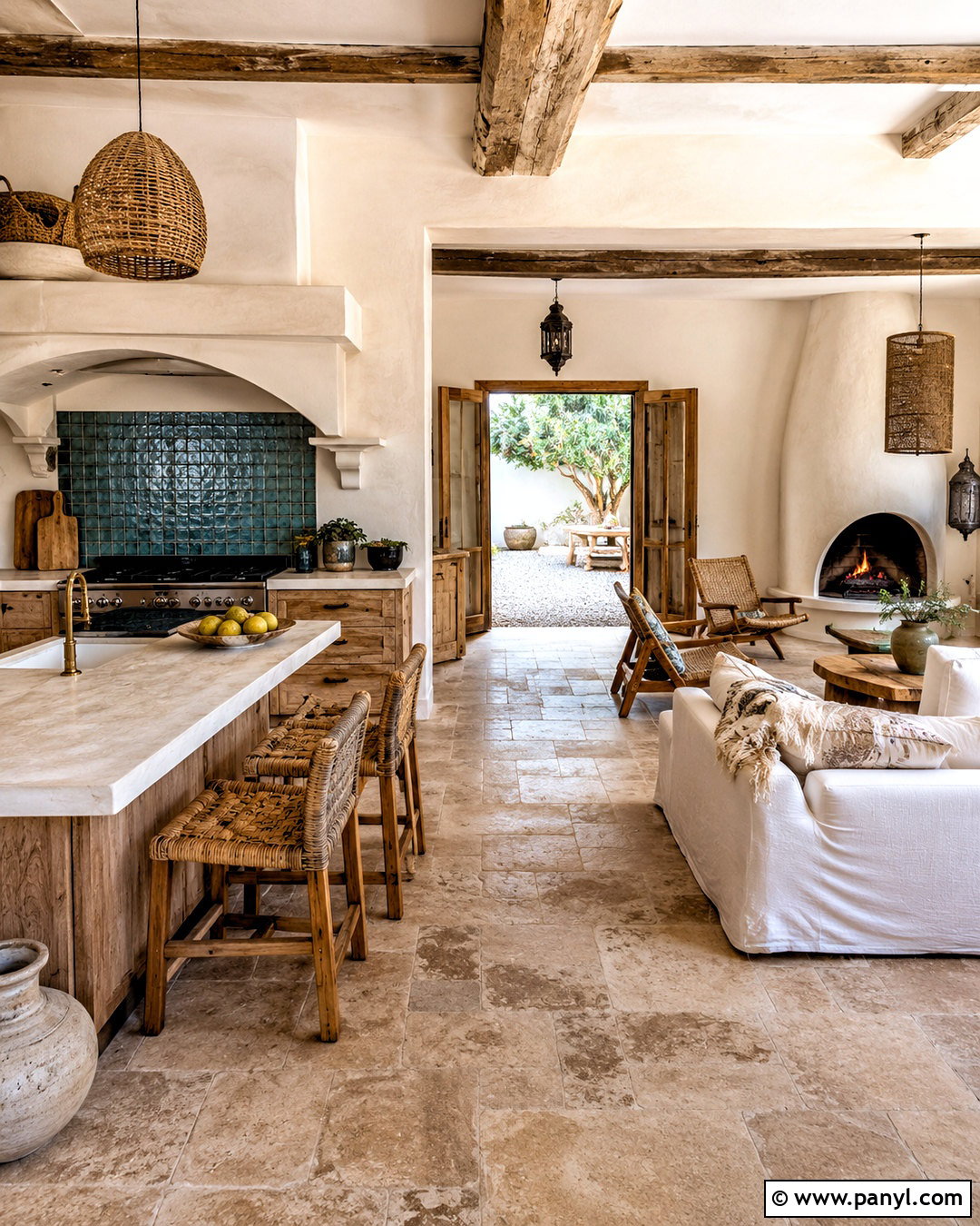 Moroccan Farmhouse - 20 morocco house ideas