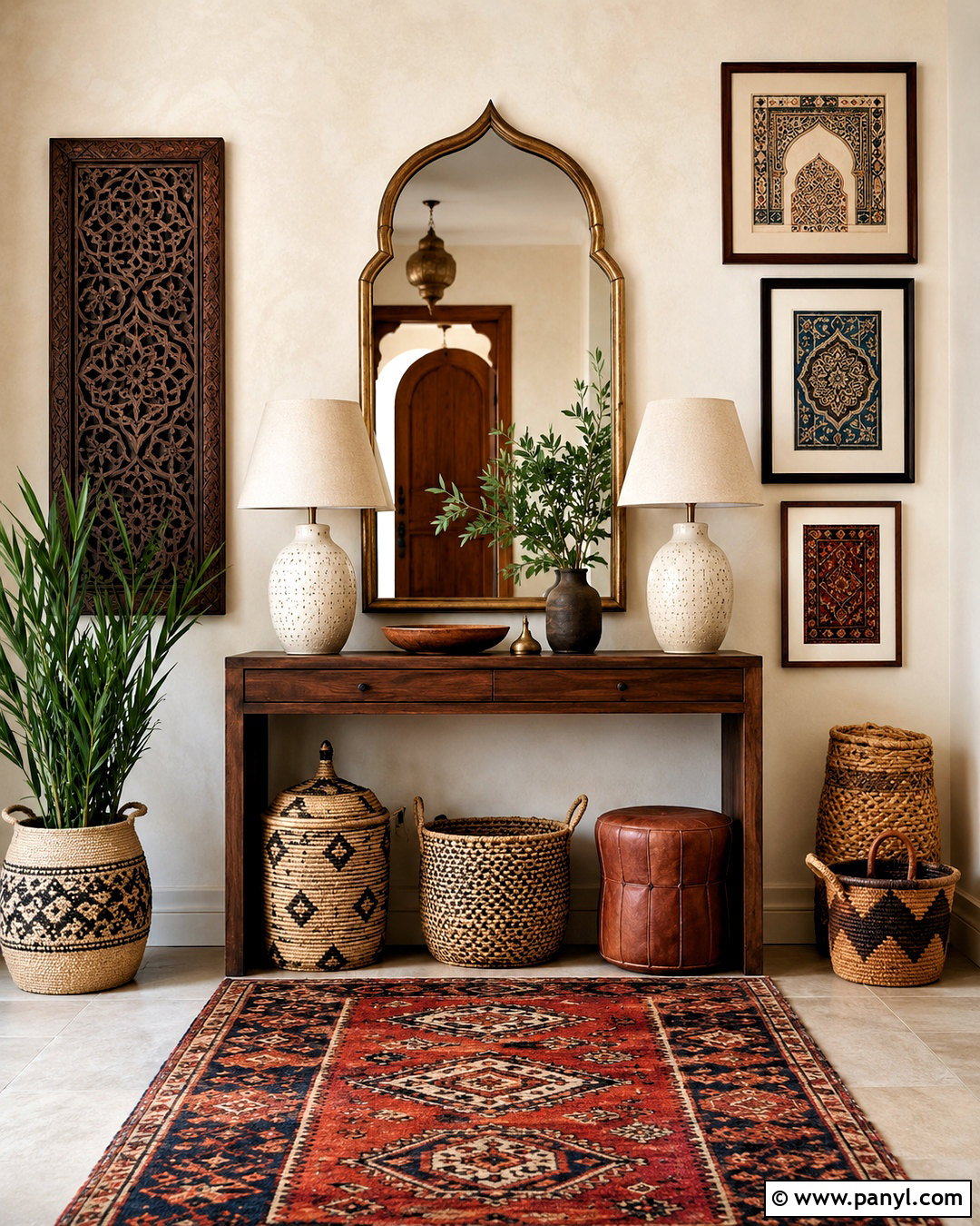 Moroccan Gallery Wall Background - 20 moroccan background ideas