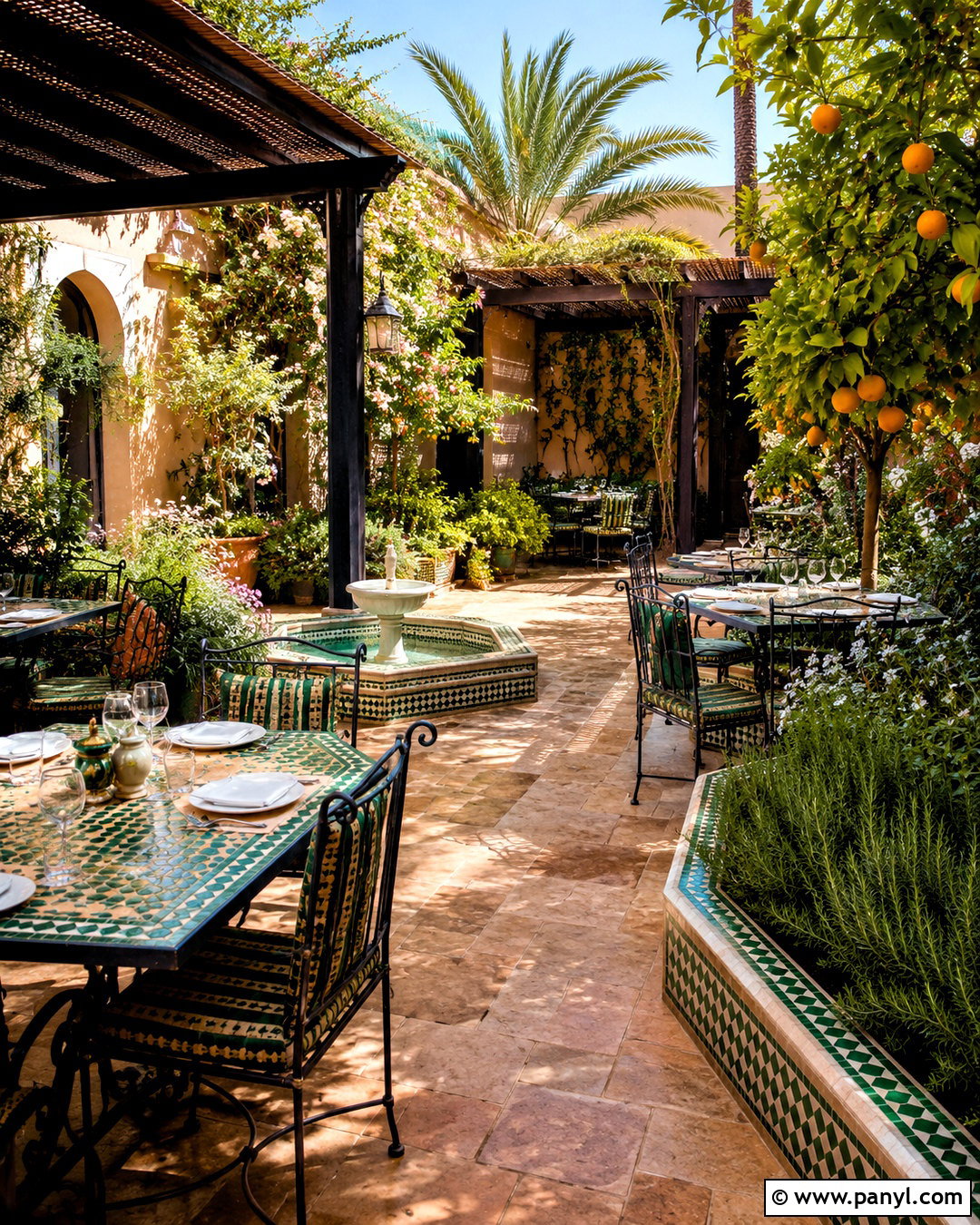Moroccan Garden Restaurant - 20 moroccan restaurant interior ideas