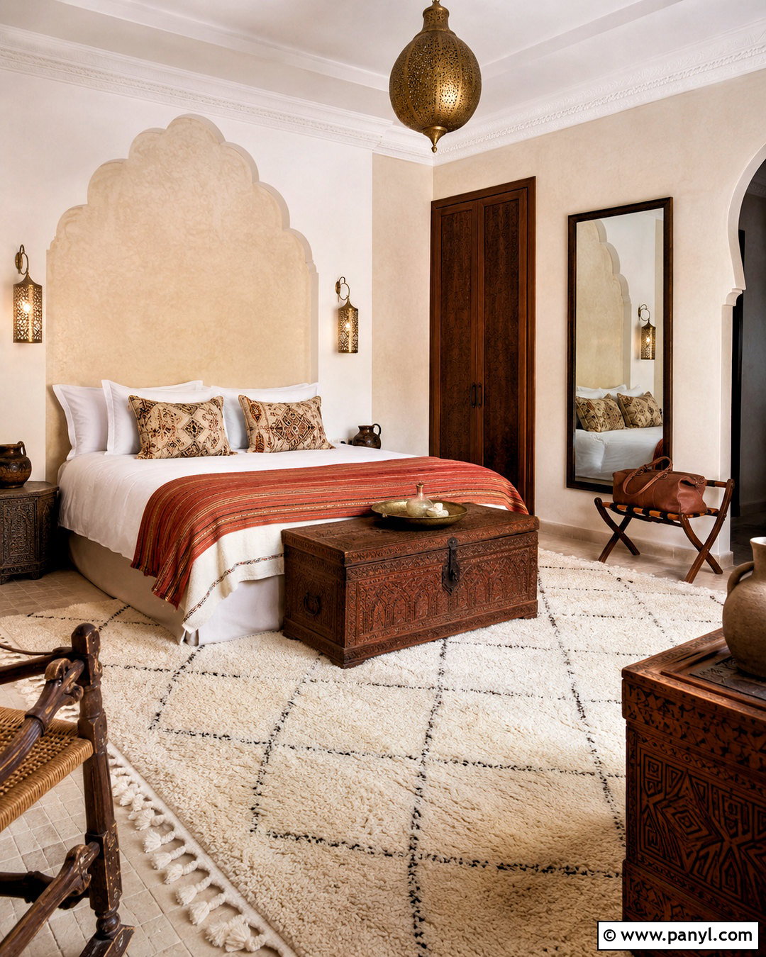 Moroccan Guest Bedroom - 20 morroco interior design ideas