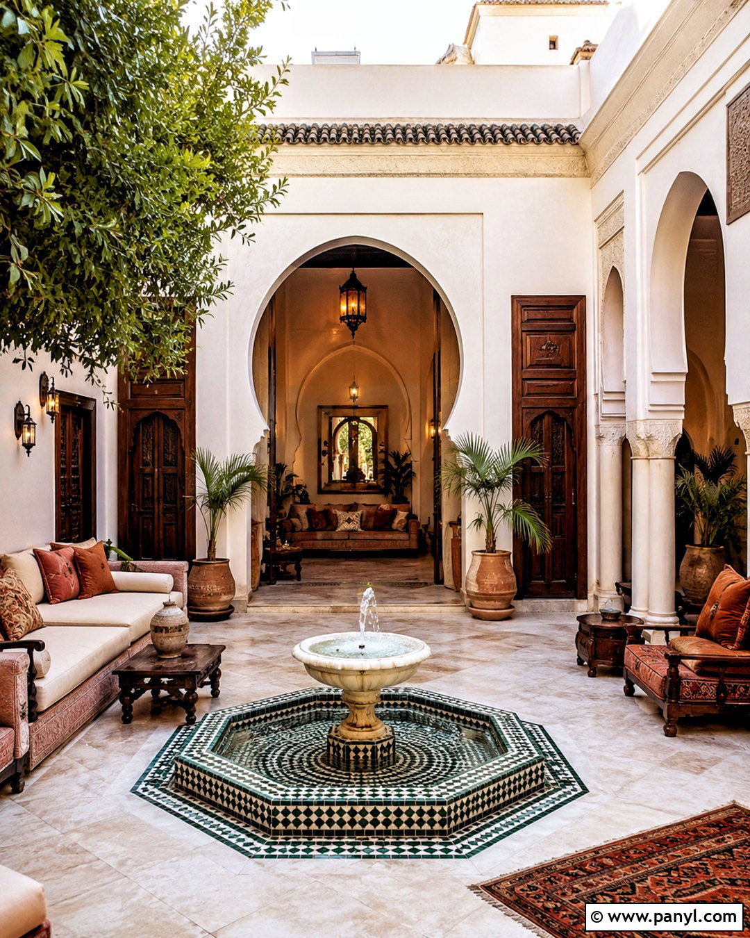 Moroccan House With Arches - 20 morocco house ideas