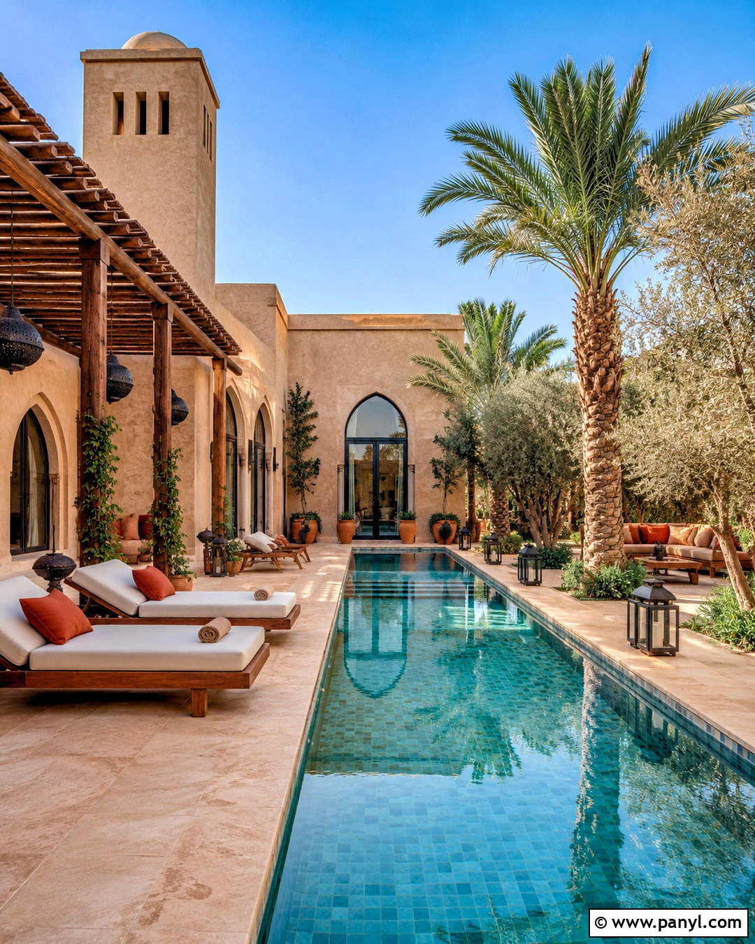 Moroccan House With Pool - 20 morocco house ideas