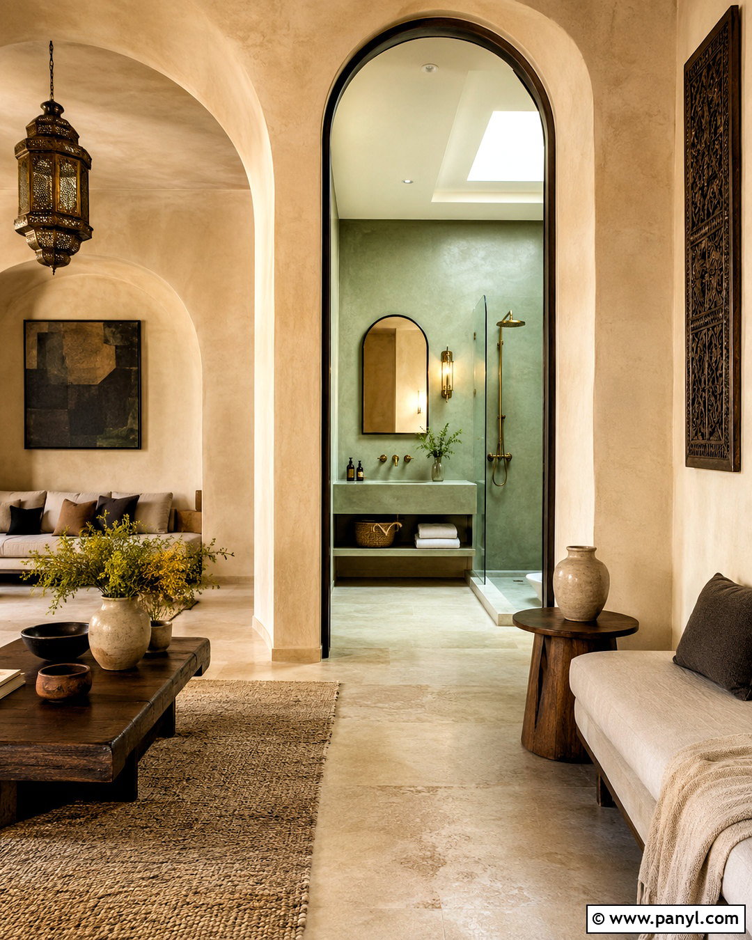 Moroccan House With Tadelakt Walls - 20 morocco house ideas