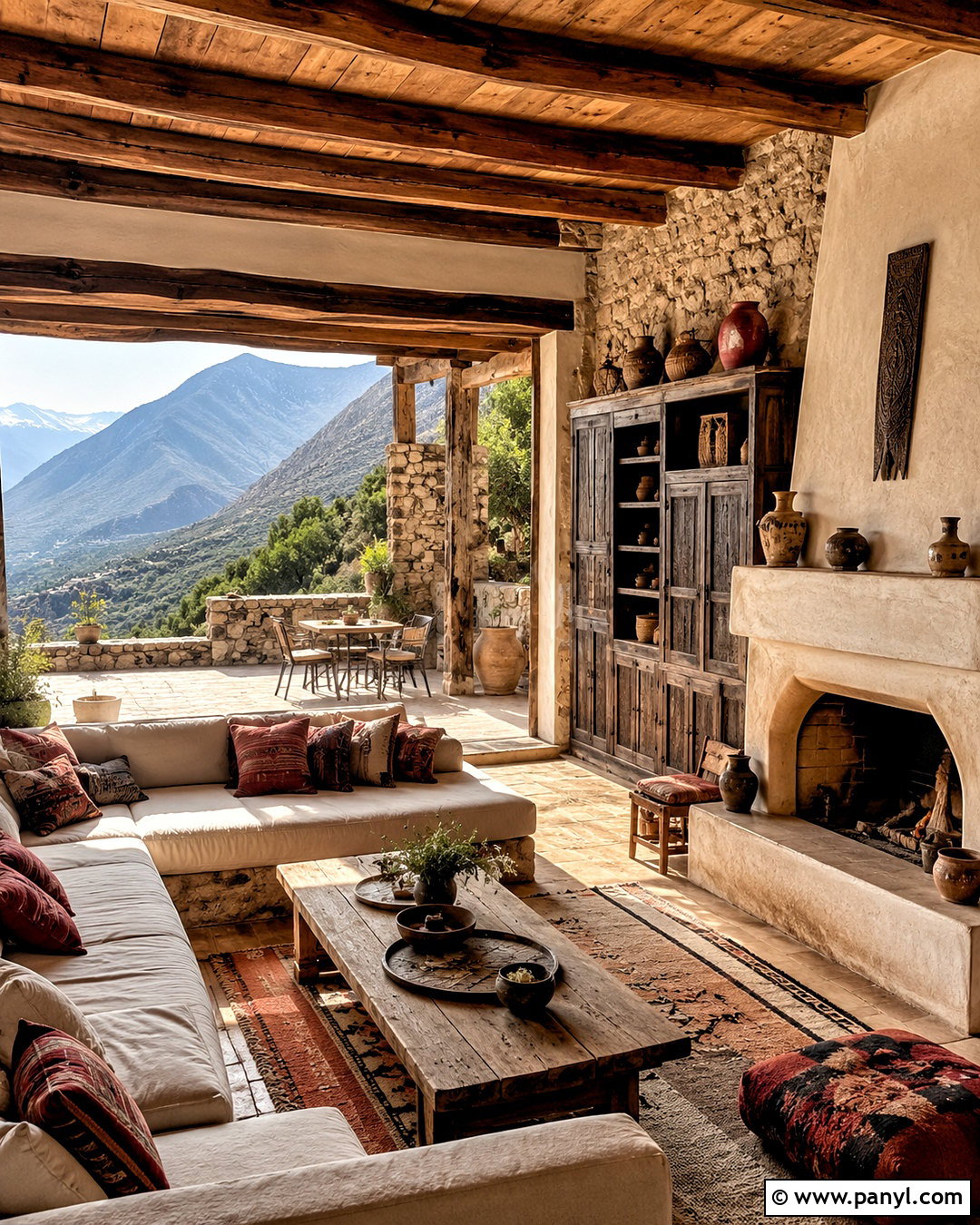Moroccan Mountain House - 20 morocco house ideas