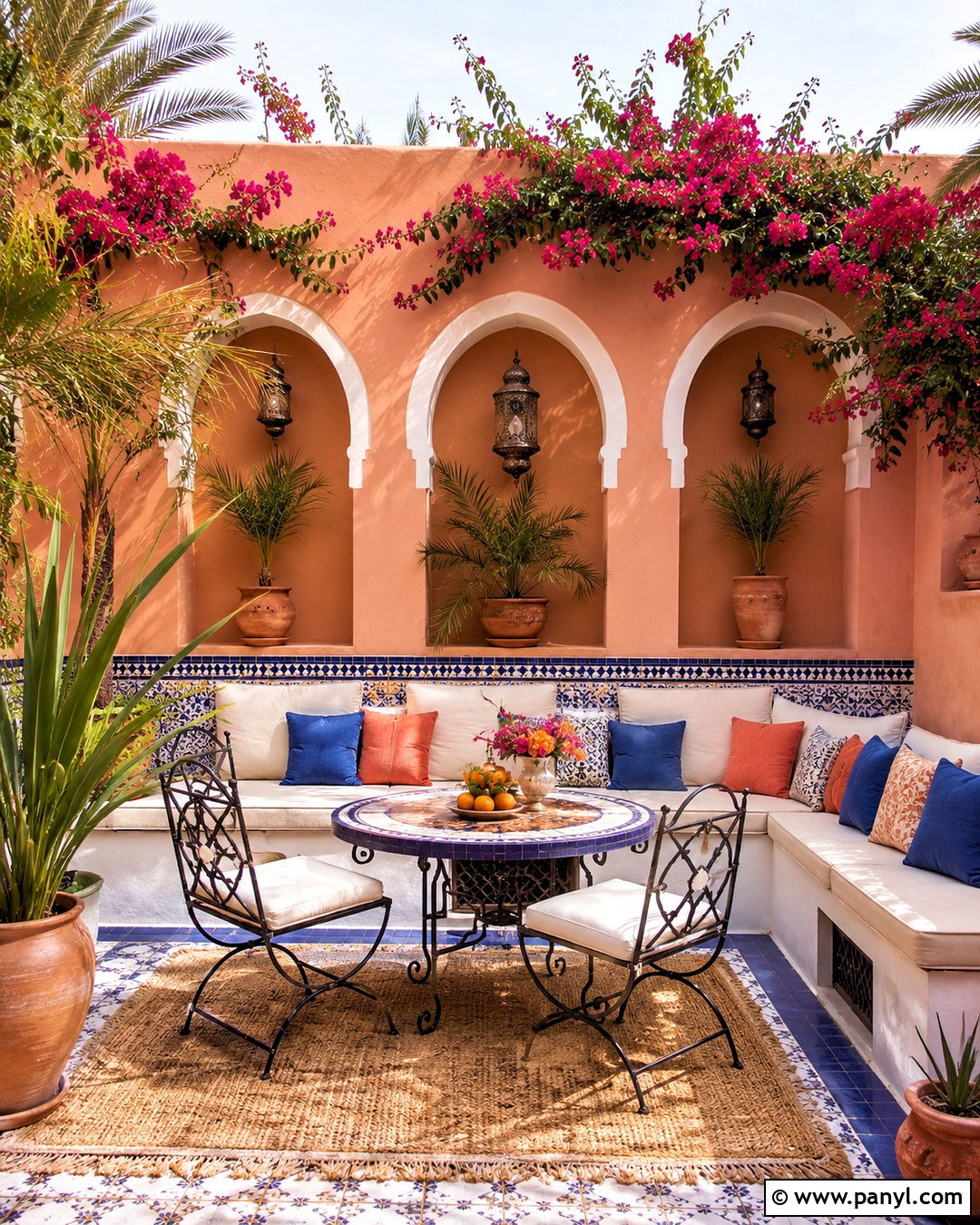 Moroccan Patio Background - 20 moroccan background ideas